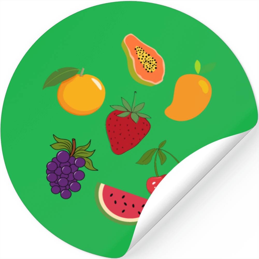 Fruits Lover - Fruits In Season Stickers