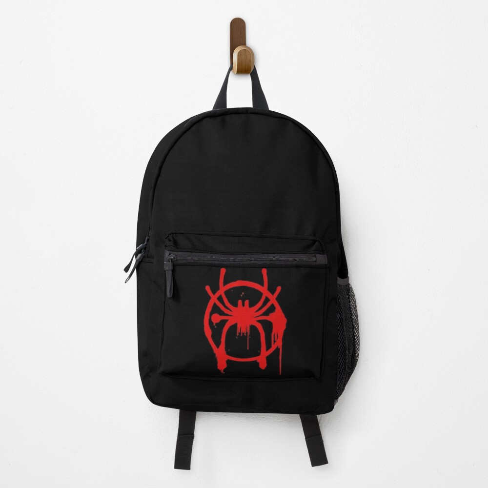 miles morales logo Backpack, Back To School Bag, Spidey Gift for Kids