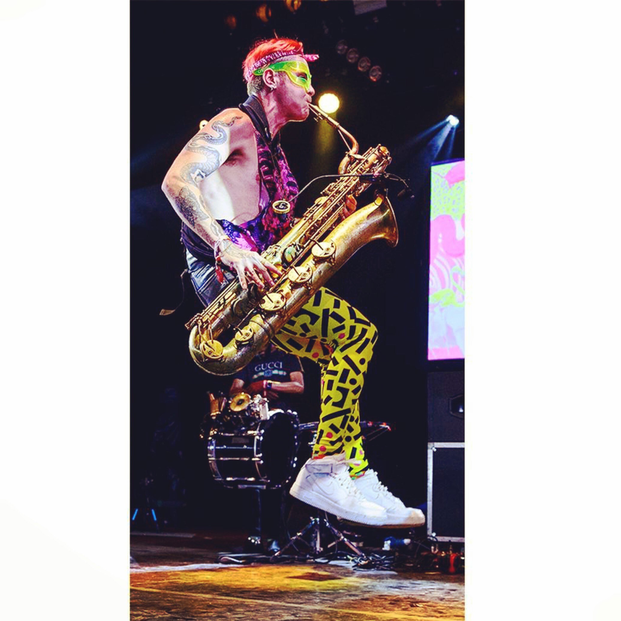 Slash block dot Meggings, Art Leggings, Crazy Leggings , Festival Pants