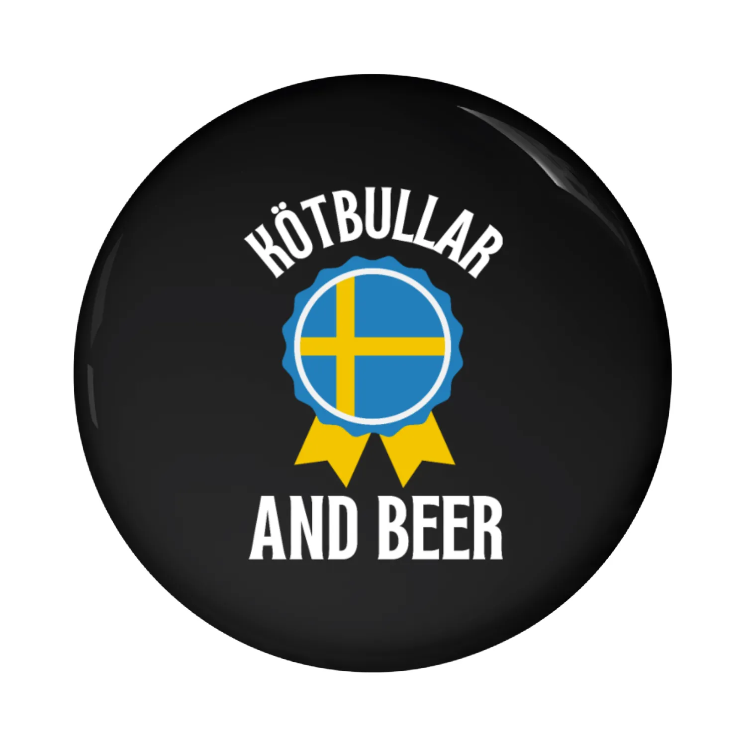 Sweden Swedish Meatball Mer Kötbullar Pin Buttons