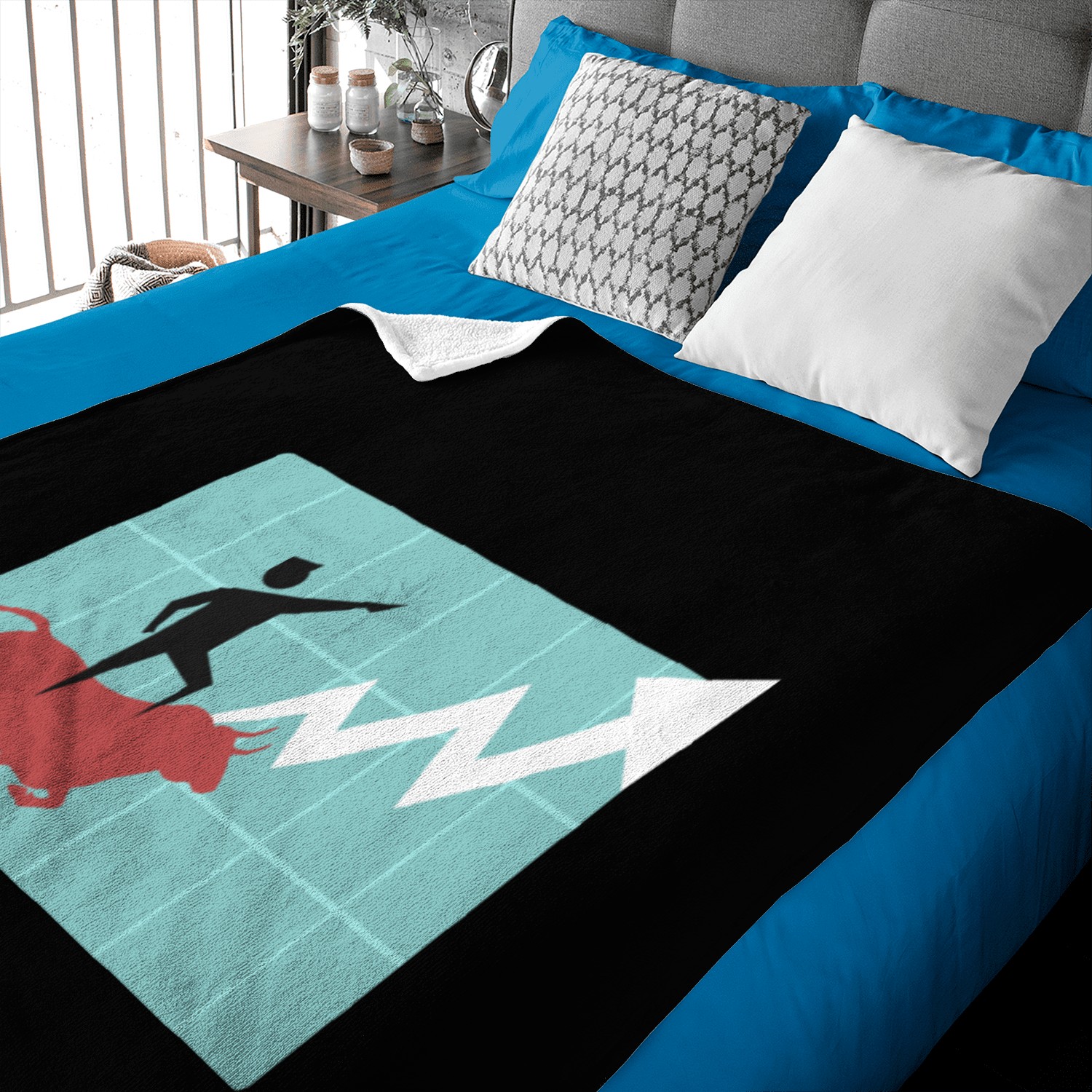Bull market bear market trading stock gift money Baby Blankets