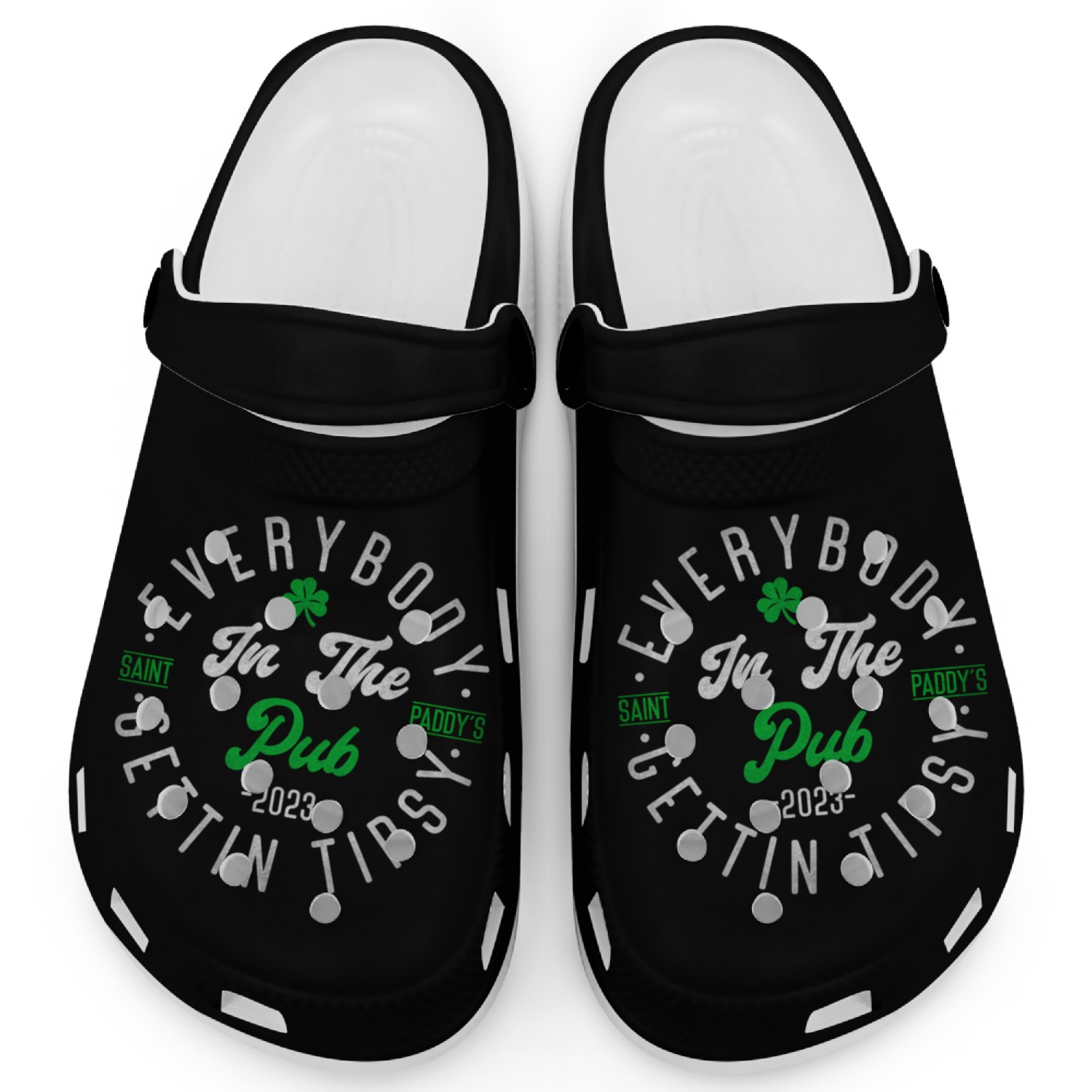 Everybody In The Pub Getting Tipsy 2023 St Patric Clogs
