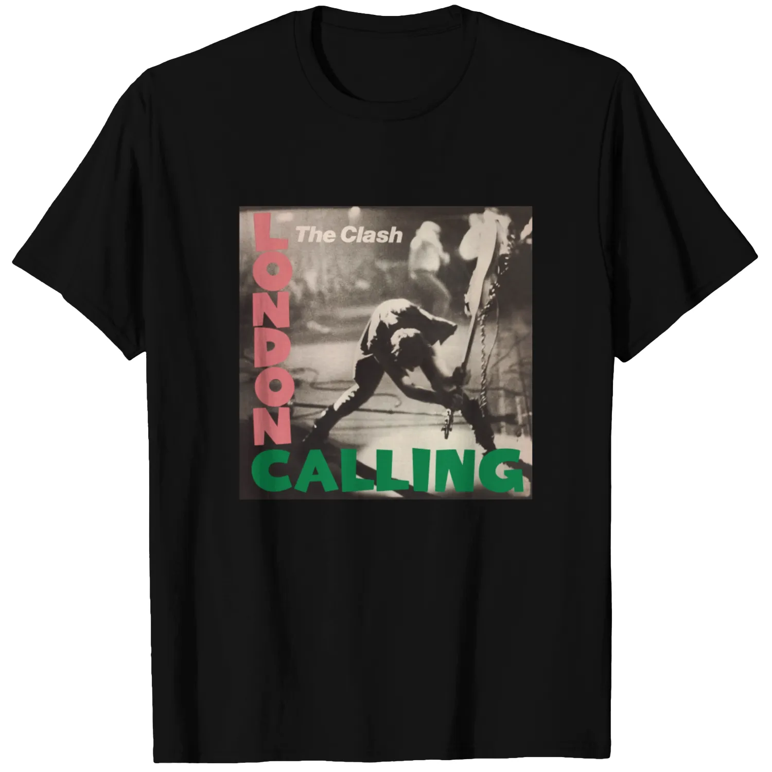 The Clash London Calling T-Shirt Official Licensed Merchandise Unisex Adult Sizes