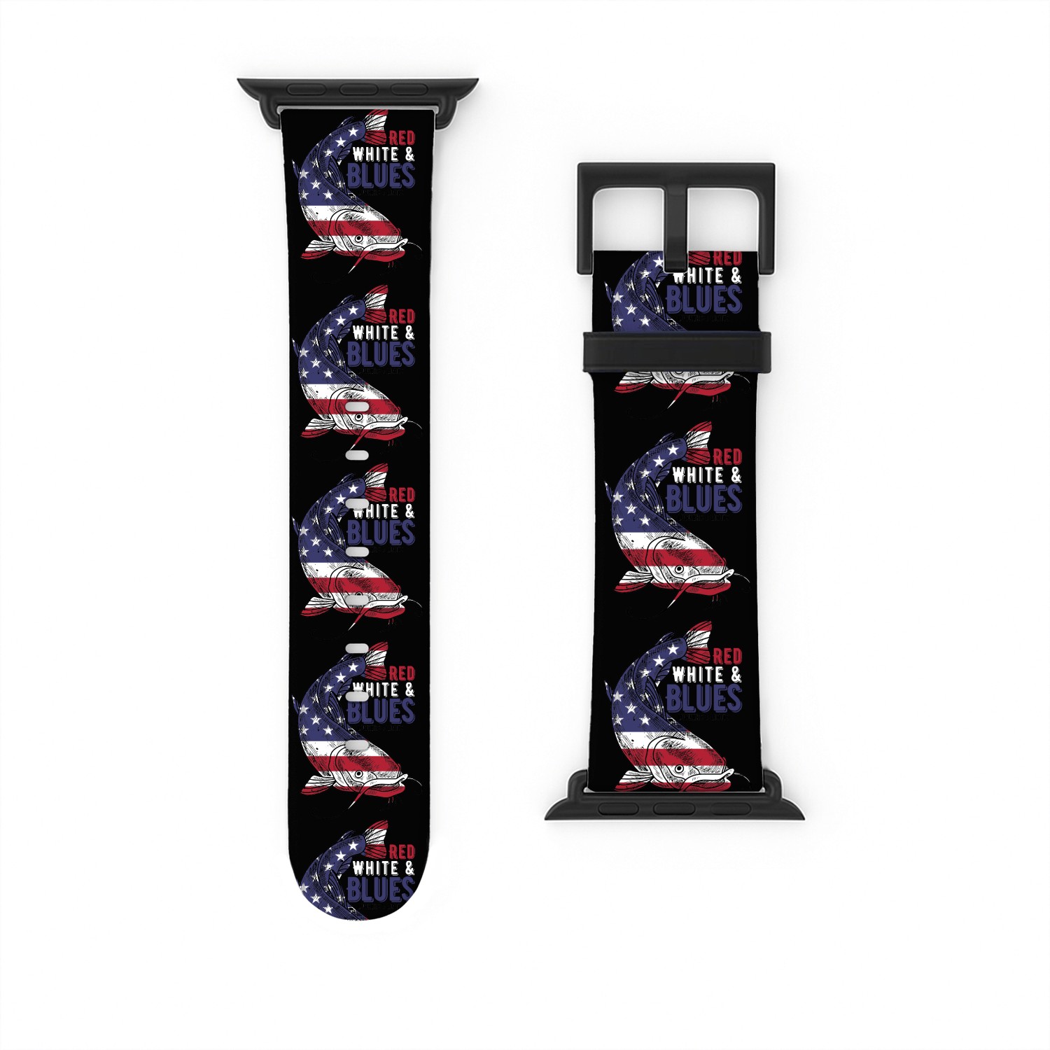 Red, White, & Blues Watch Bands For Apple Watch
