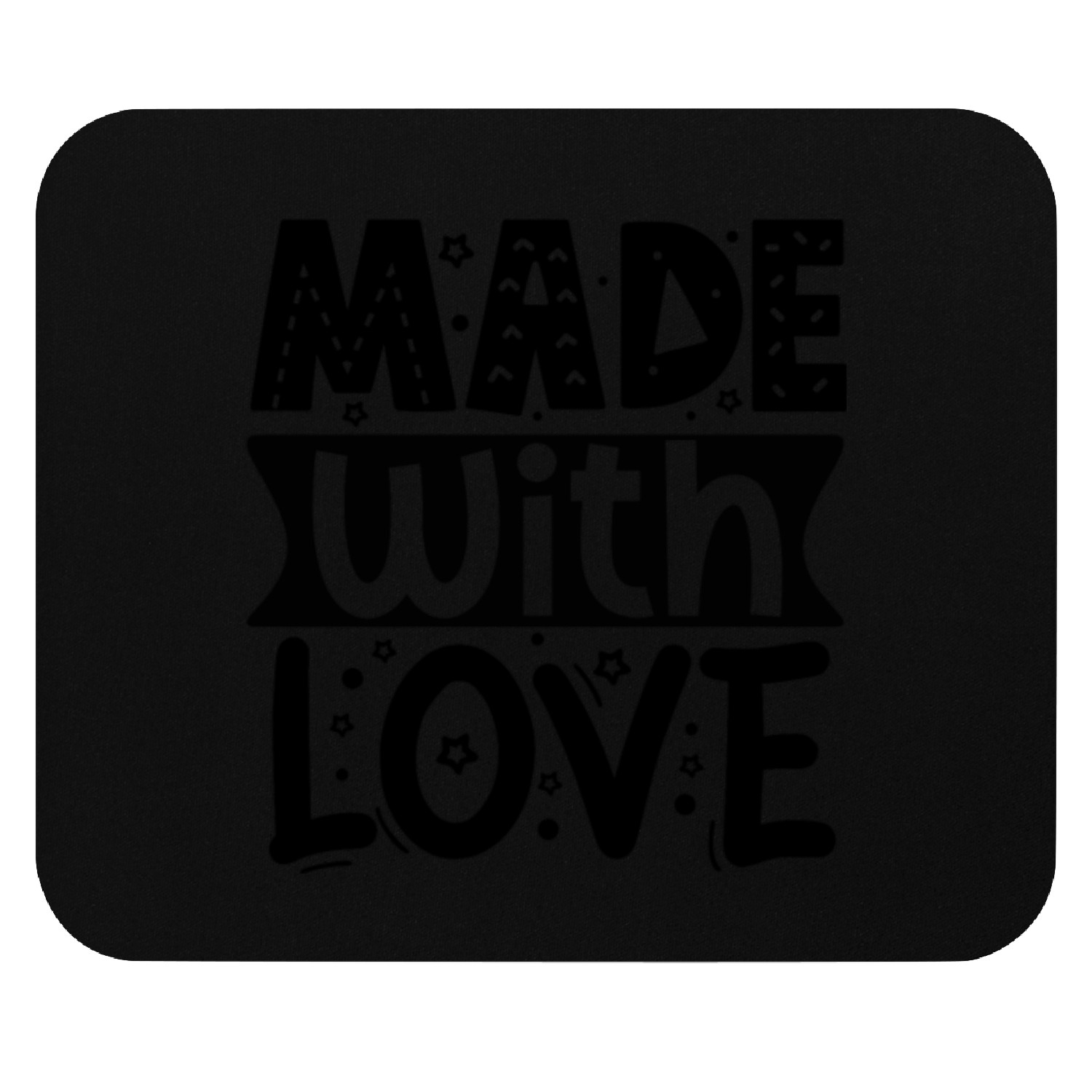 Made with love Mug Mouse Pads