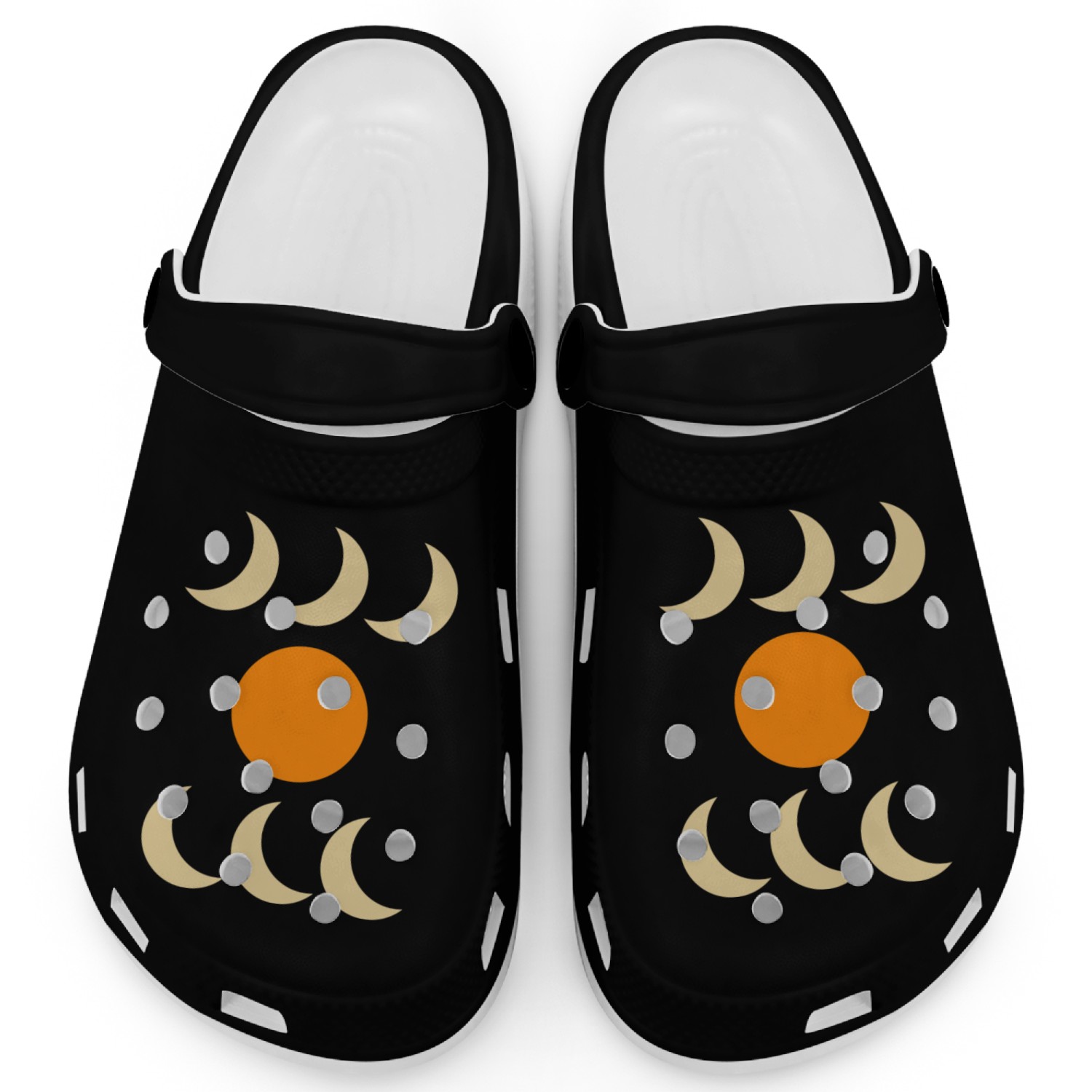 pattern design. Clogs