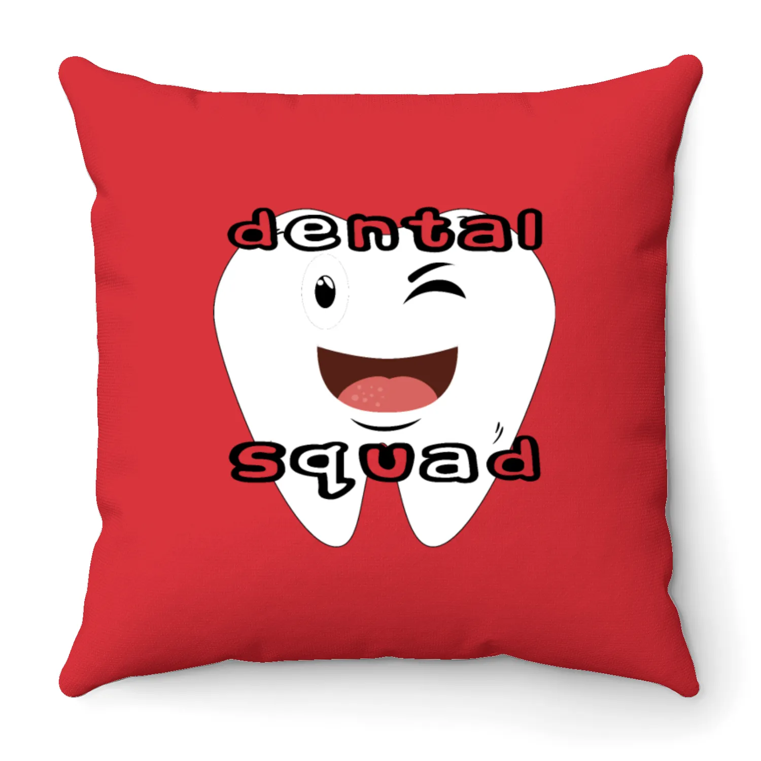Dental Squad Throw Pillows