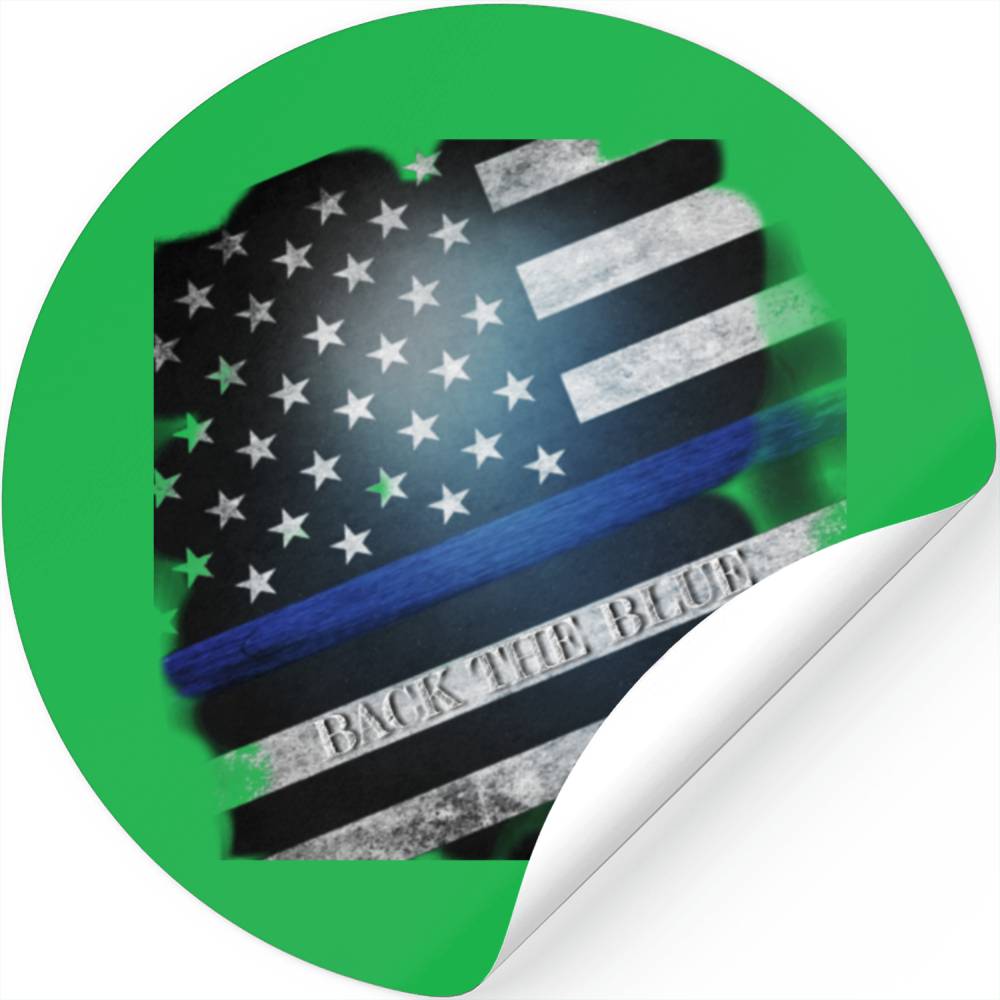 Back The Blue Stickers