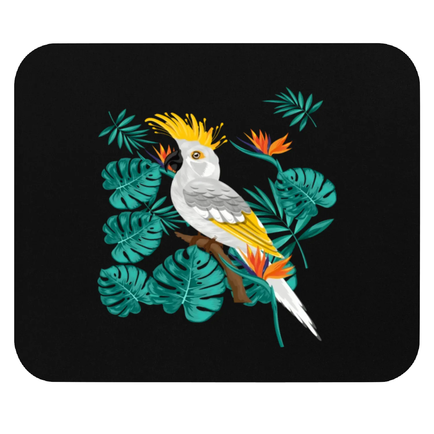 Colorful Bird In Nature Mouse Pads