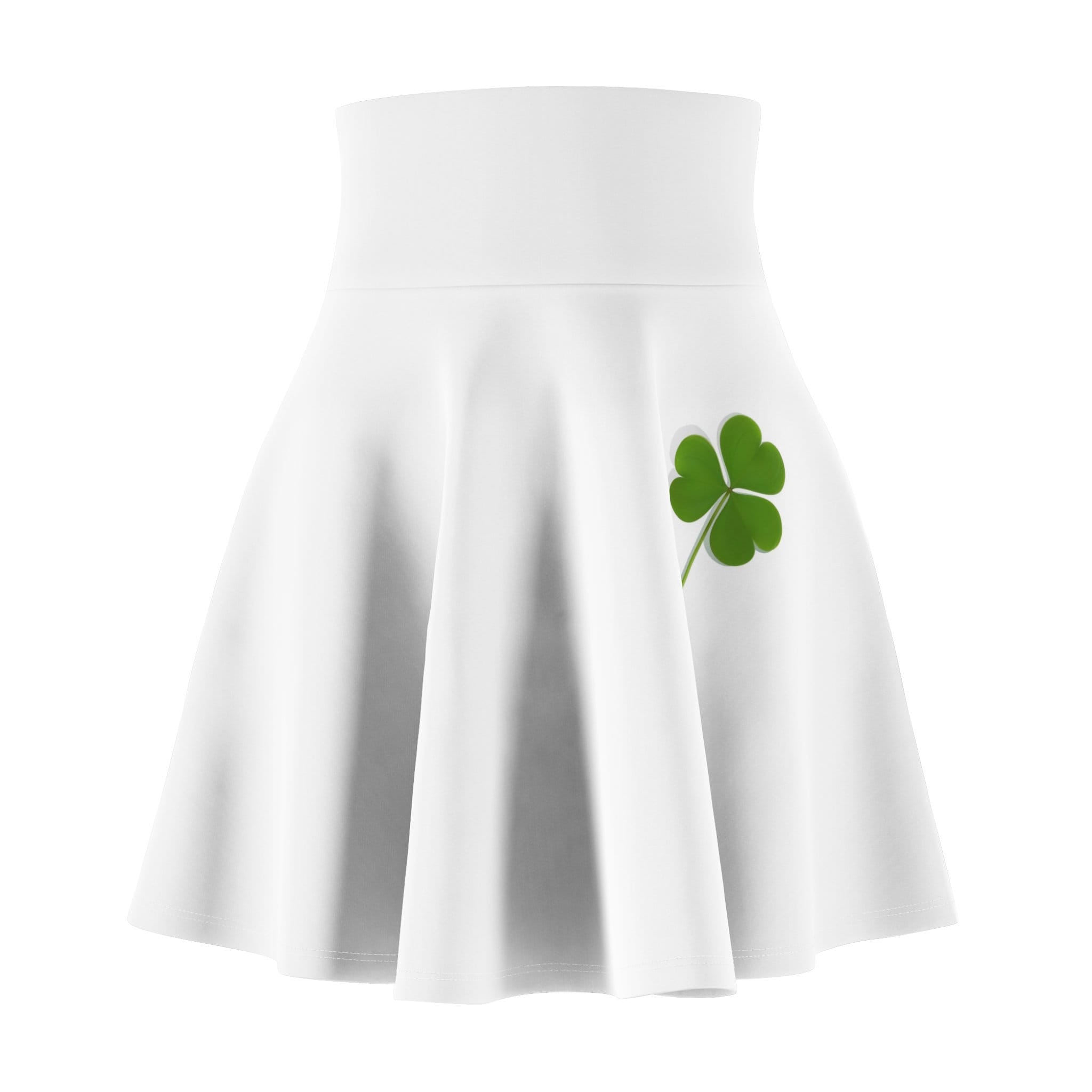 Lucky Leaf Women's Skater Skirt (AOP)
