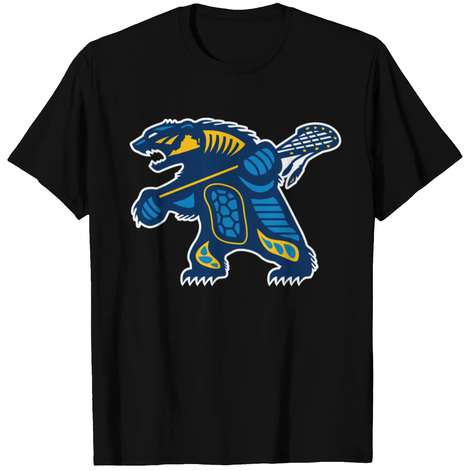 Golden Bear Logo2 - Lacrosse - T-Shirt