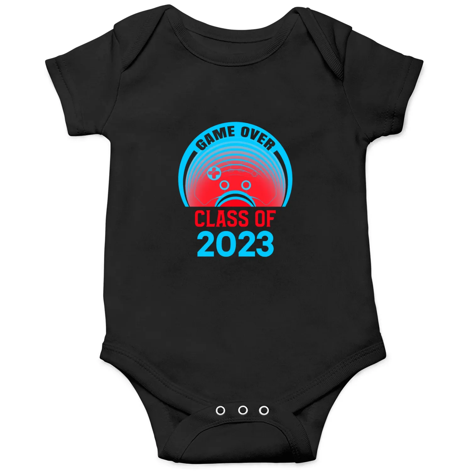 Game Over Class of 2023 Video Games Vintage Onesies