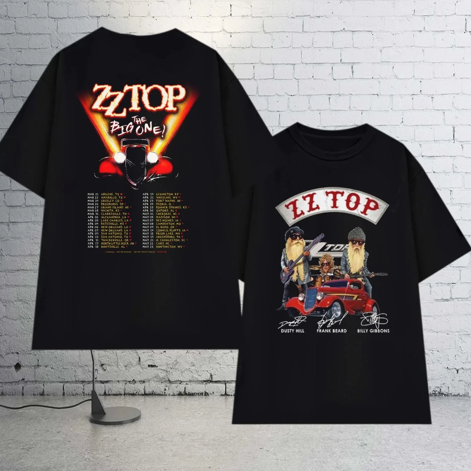 2026 ZZ Top the Big One Tour T-shirt, ZZ Top Band 2026 Concert T-shirt