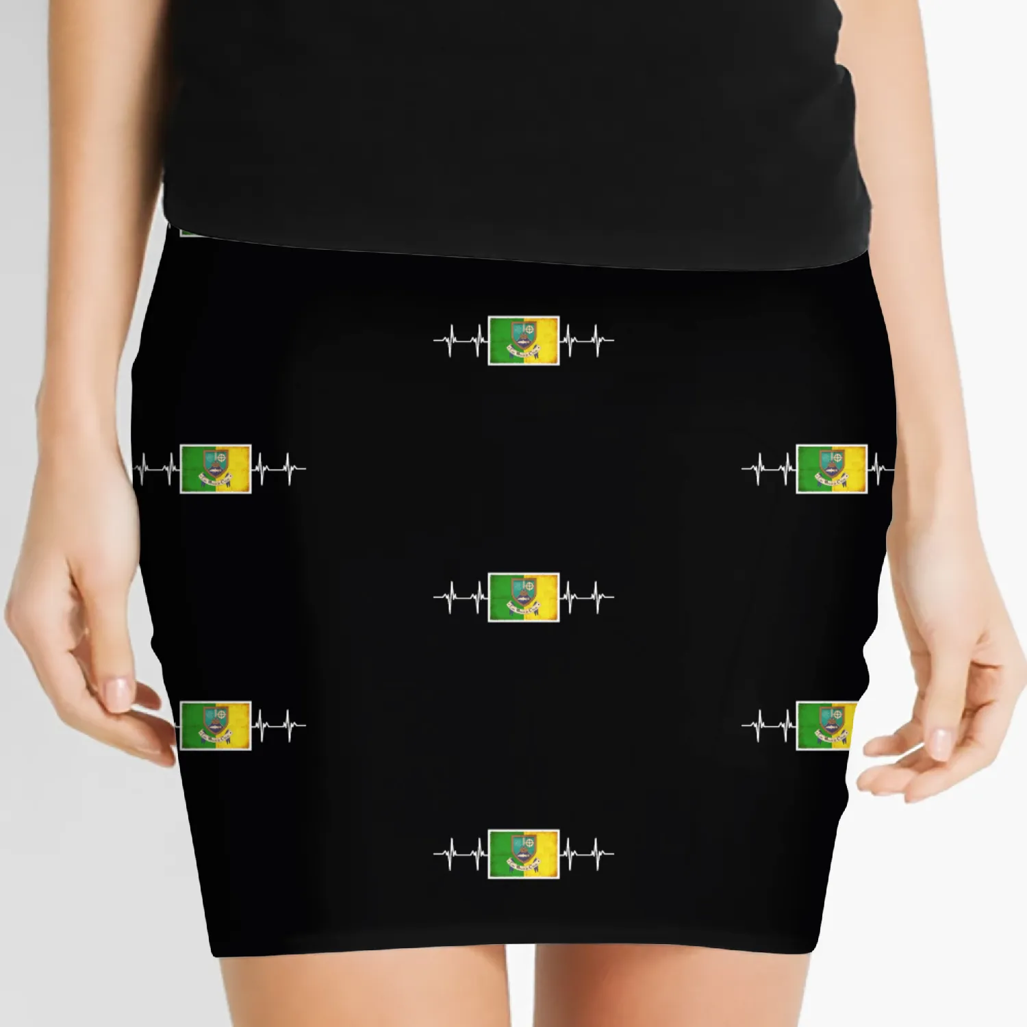 Irish Ireland Meath Flag Women's Mini Skirts