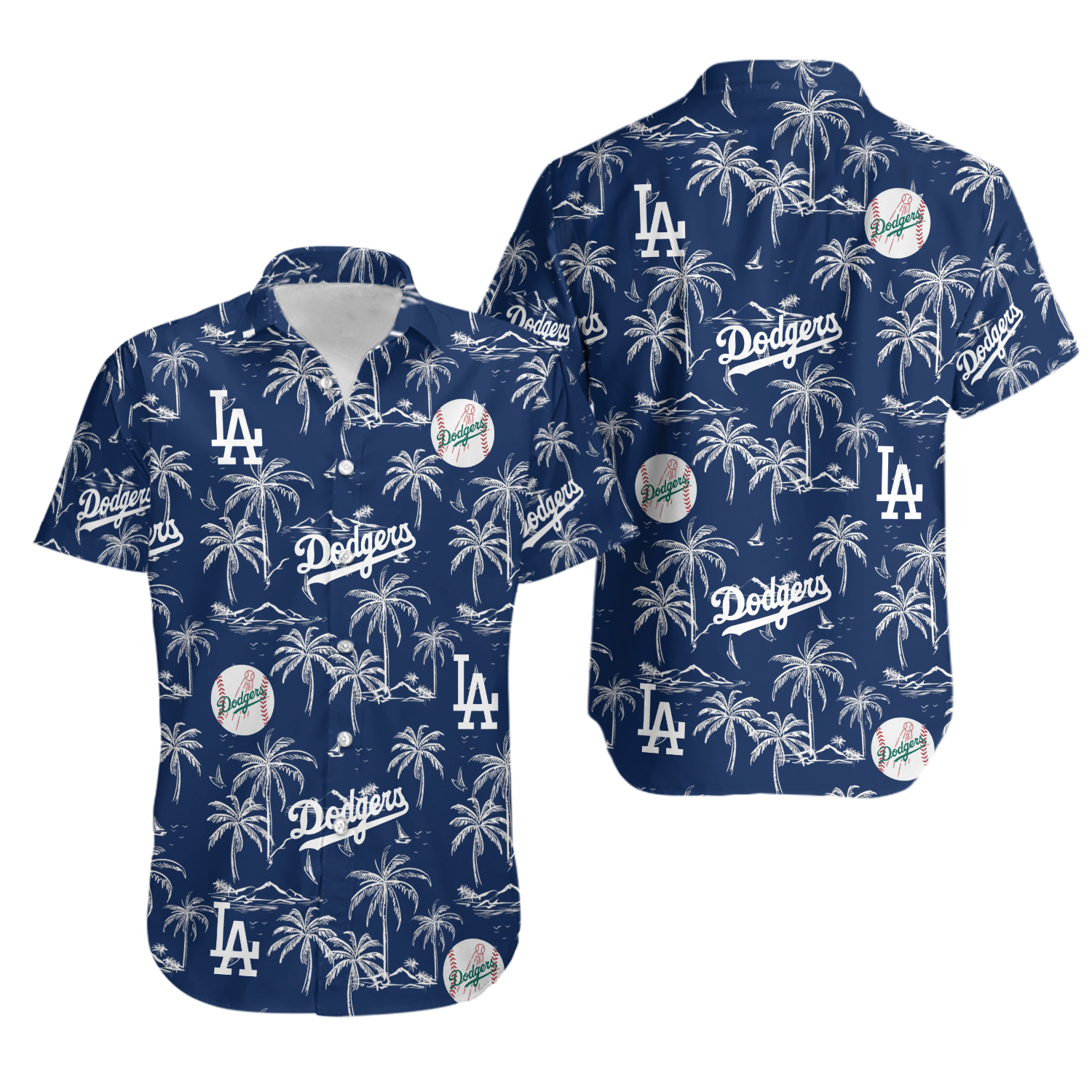 Los Angeles Baseball Team Dodgerss Hawaiian