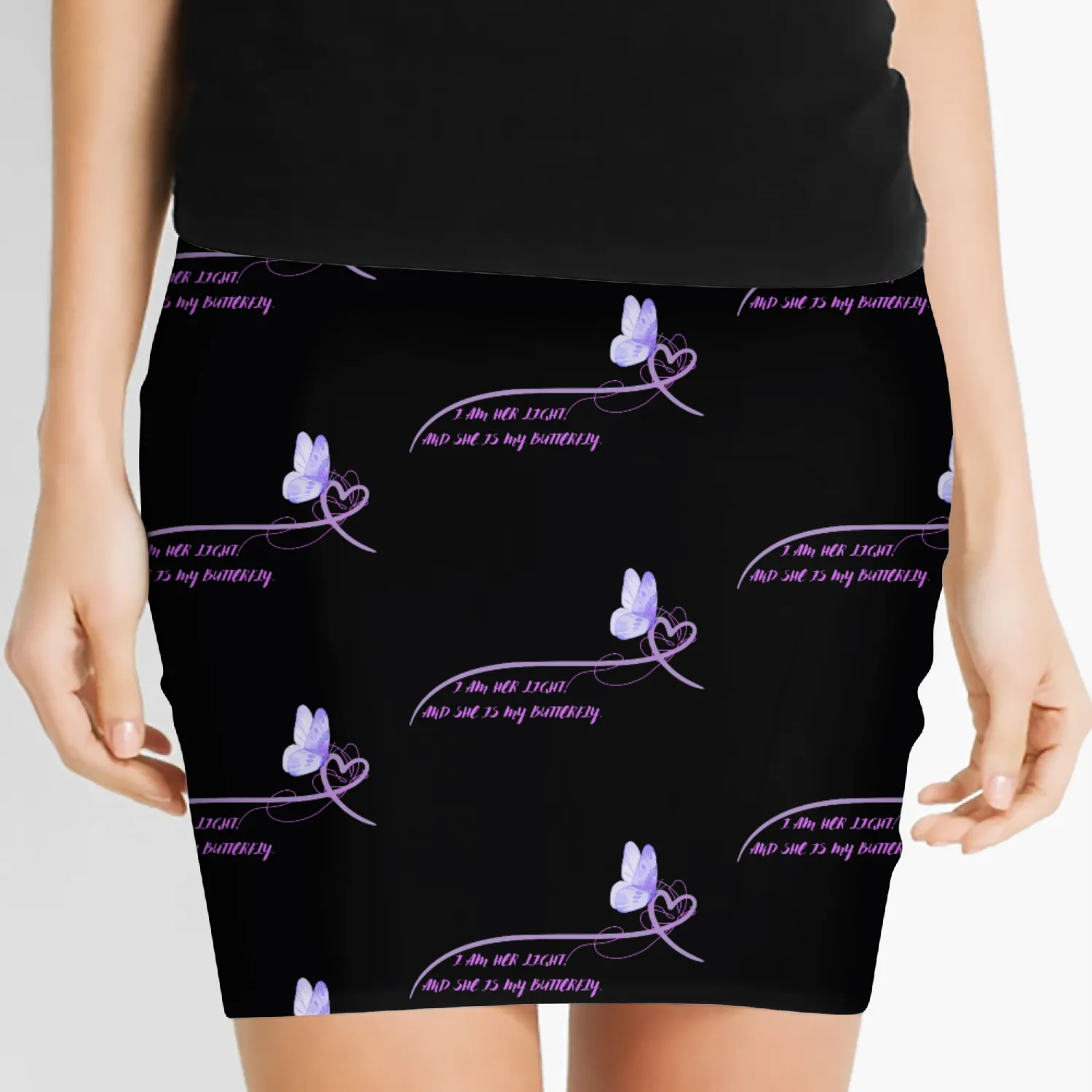 butterfly Women's Mini Skirts
