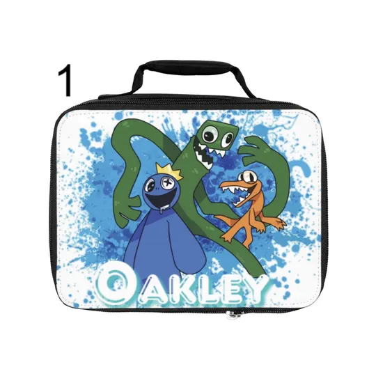 Rainbow friends personalised cooler lunch bad