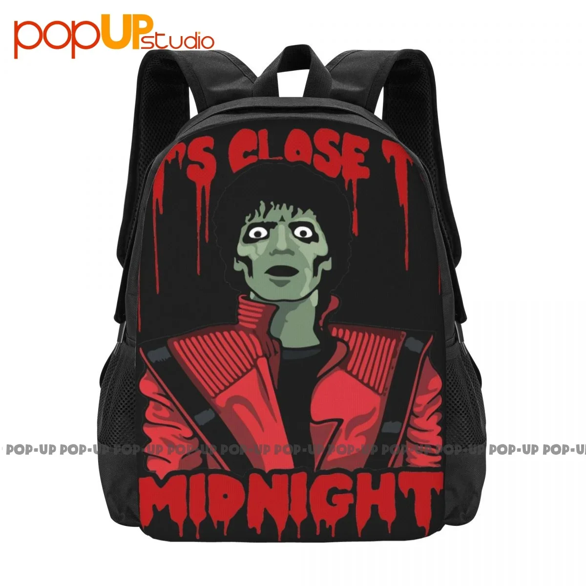 Zombie Michael Thriller MJ Michael Jackson Student Backpack, Large Capacity Vintage Backpack for Travel, Gym, Daily Use