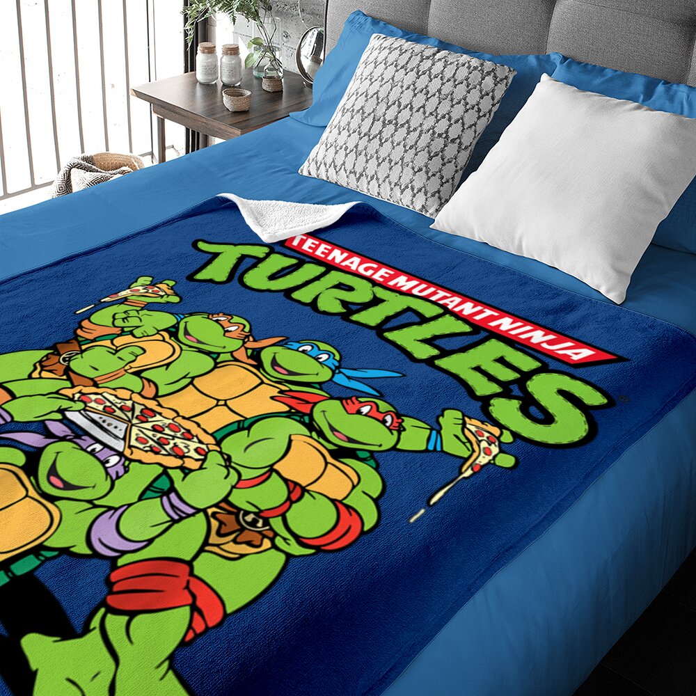 Teenage Mutant Ninja Turtles Pizza Crew Baby Blankets