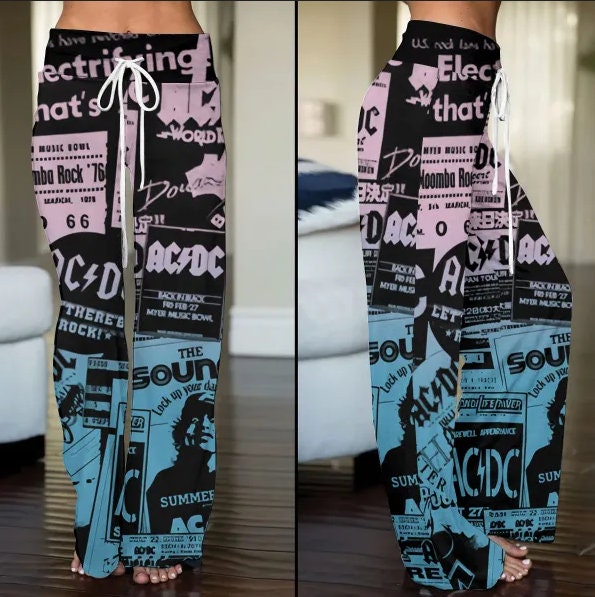 Rock Band Legends Music Tour Women Pajamas Pants