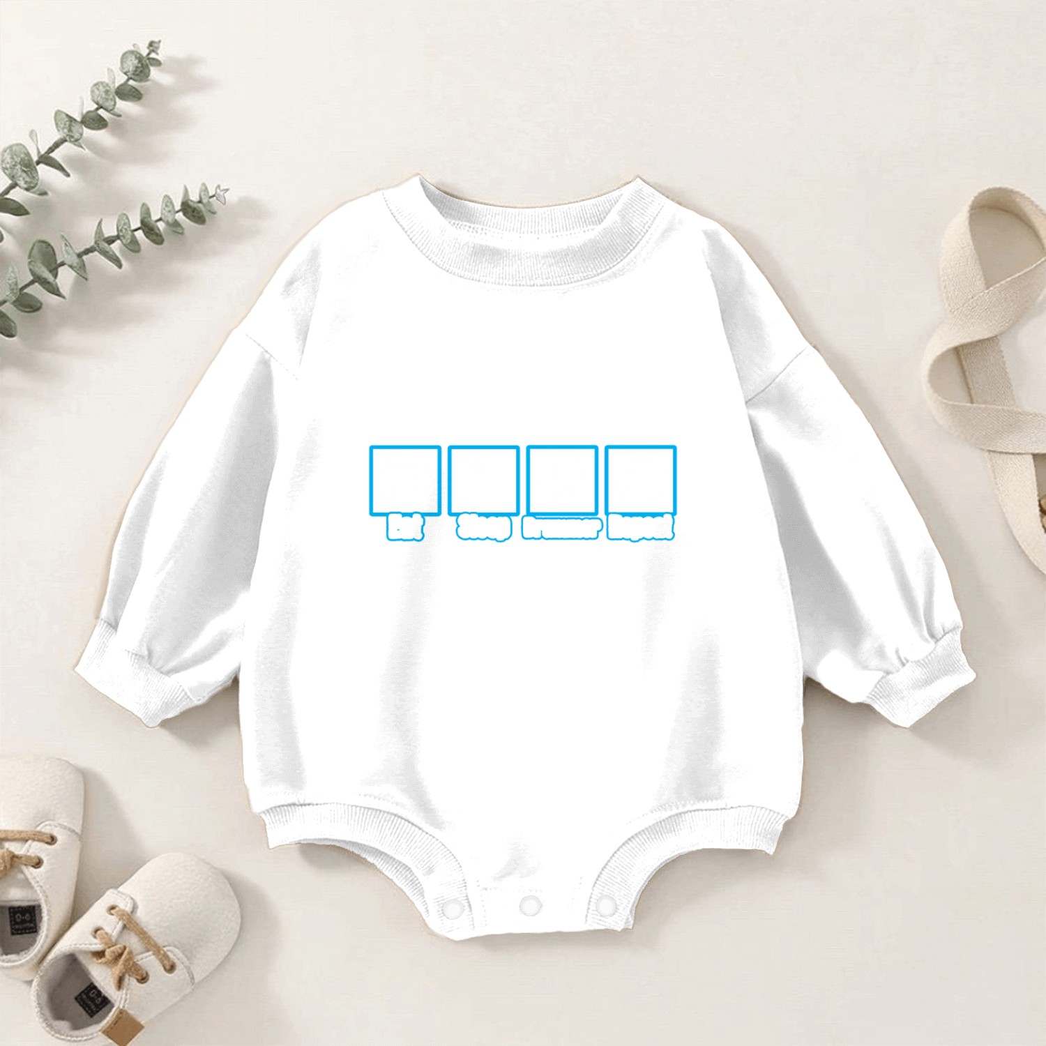 Eat Sleep Drummer Repeat Baby Romper Sweatshirts