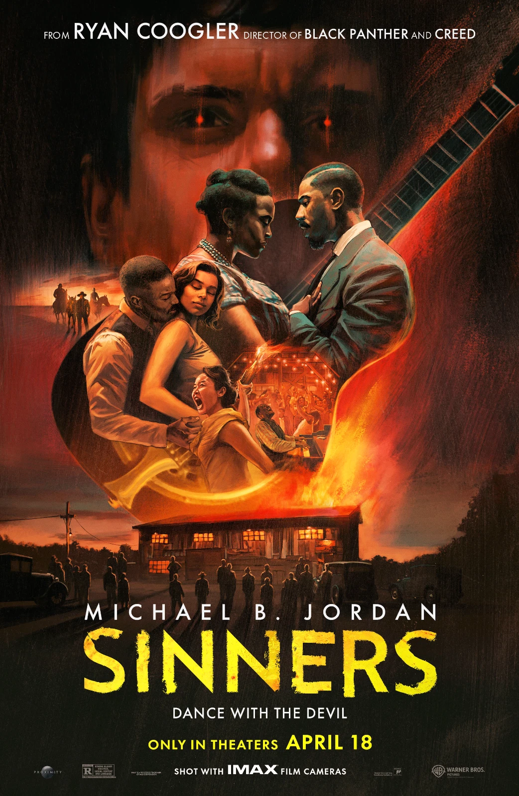 Sinners Collector's Movie Poster ( T2 )
