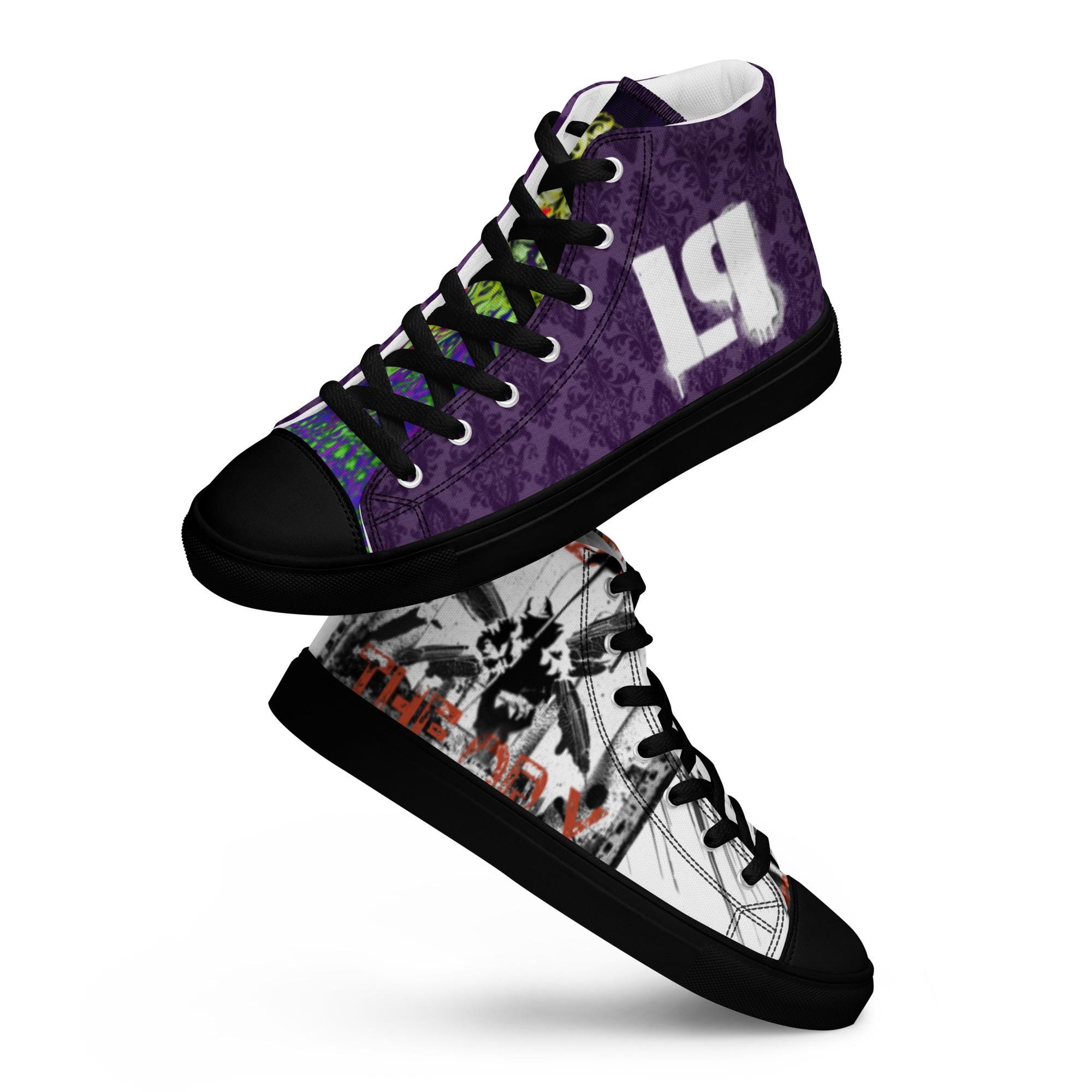 Men's Canvas High Top Sneakers