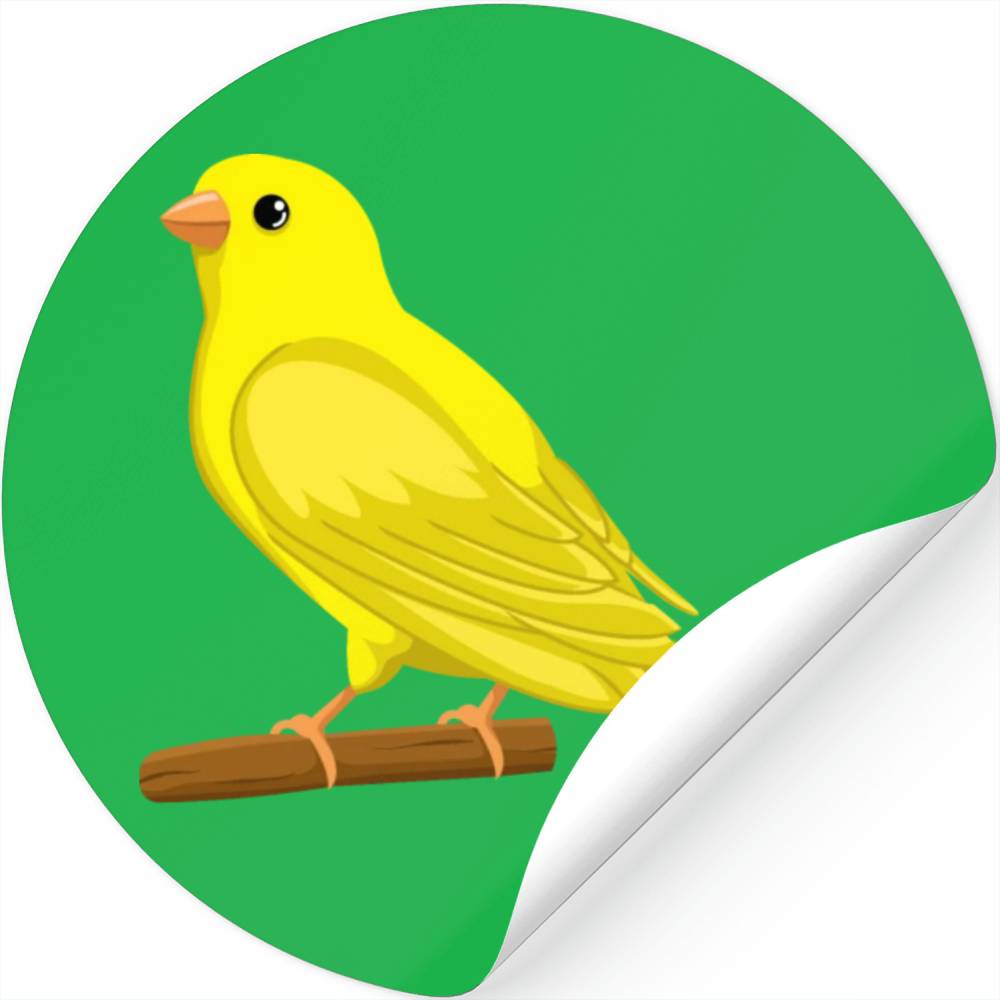 Canaries Birds Songbird Birdwatcher Birder Canary Stickers