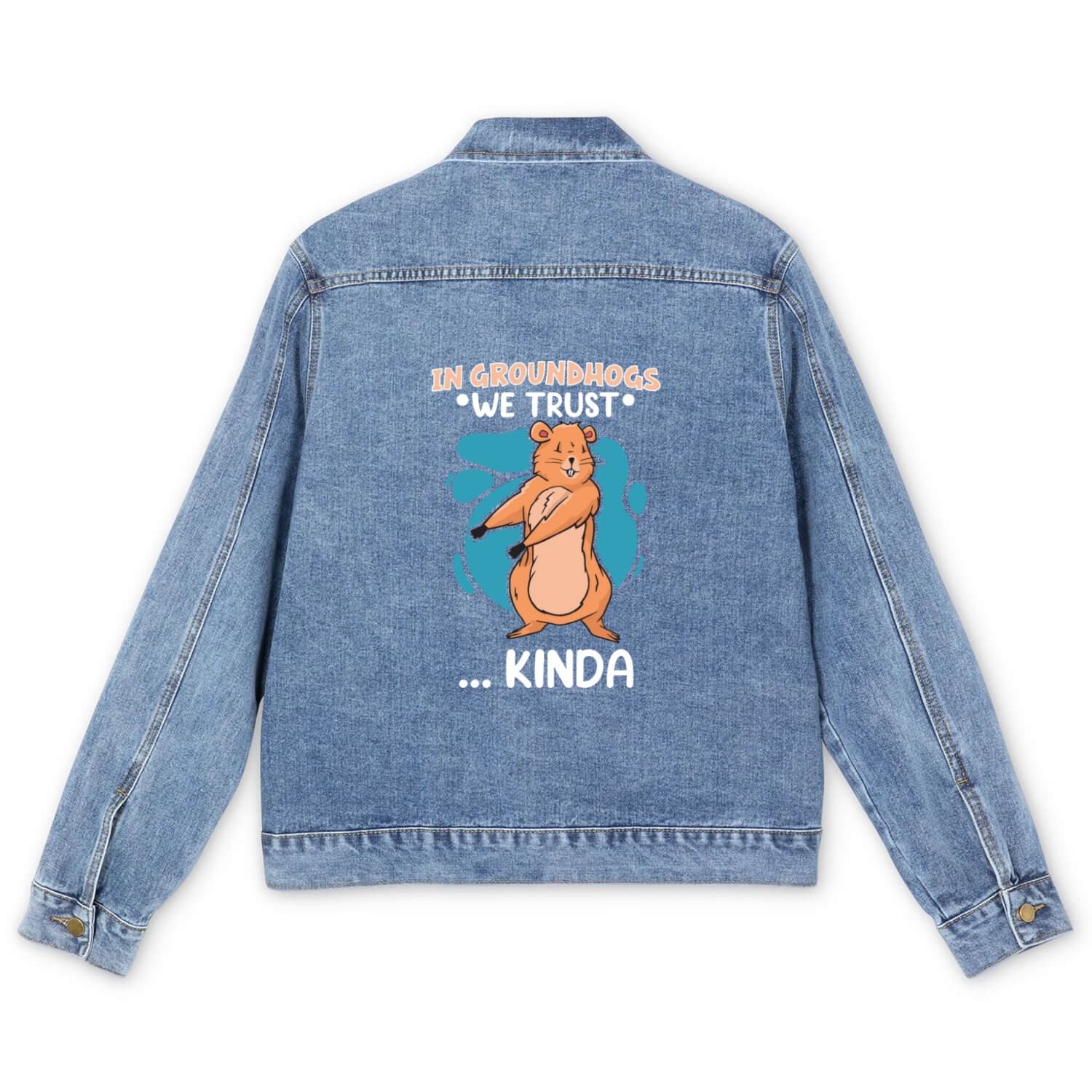 Groundhog Day 2024 Enthusiast February 2nd Men's Denim Jackets