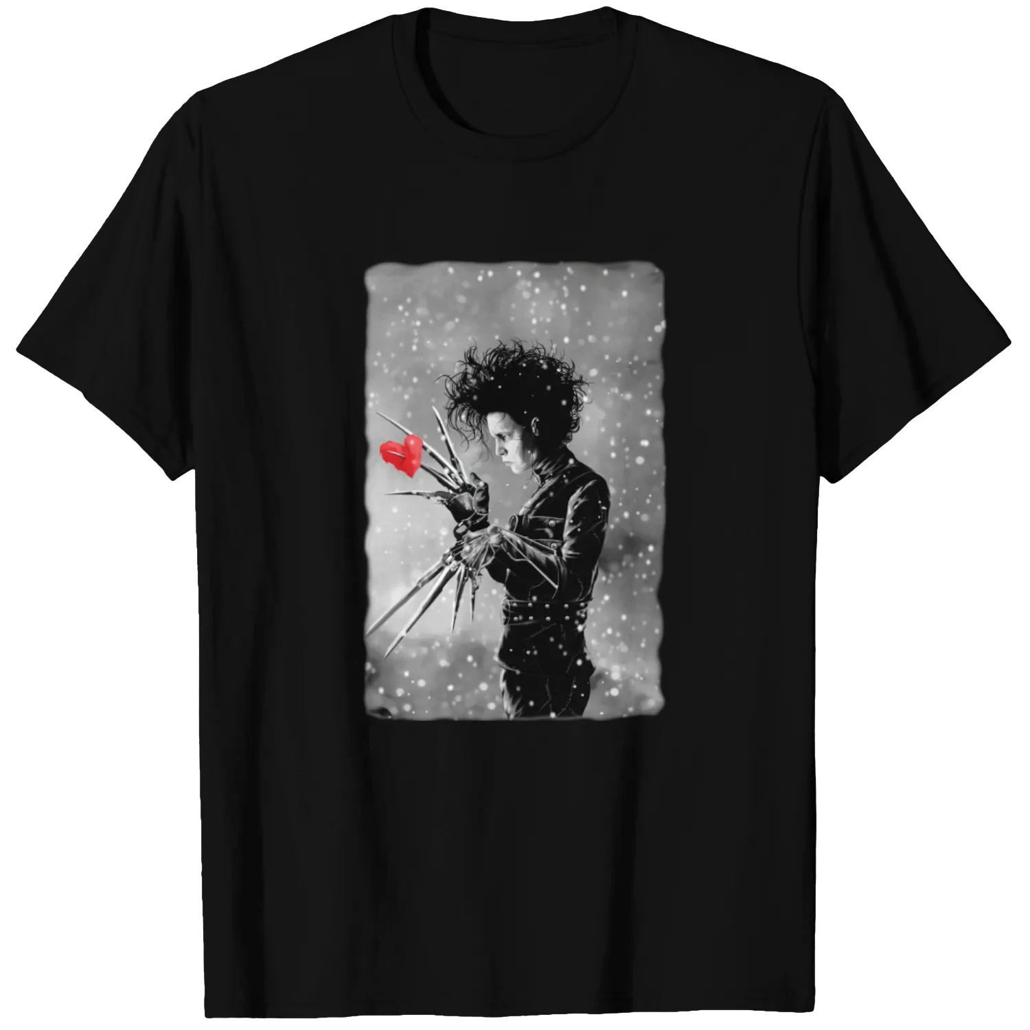 PAPER HEARTS - Edward Scissorhands - T-Shirt