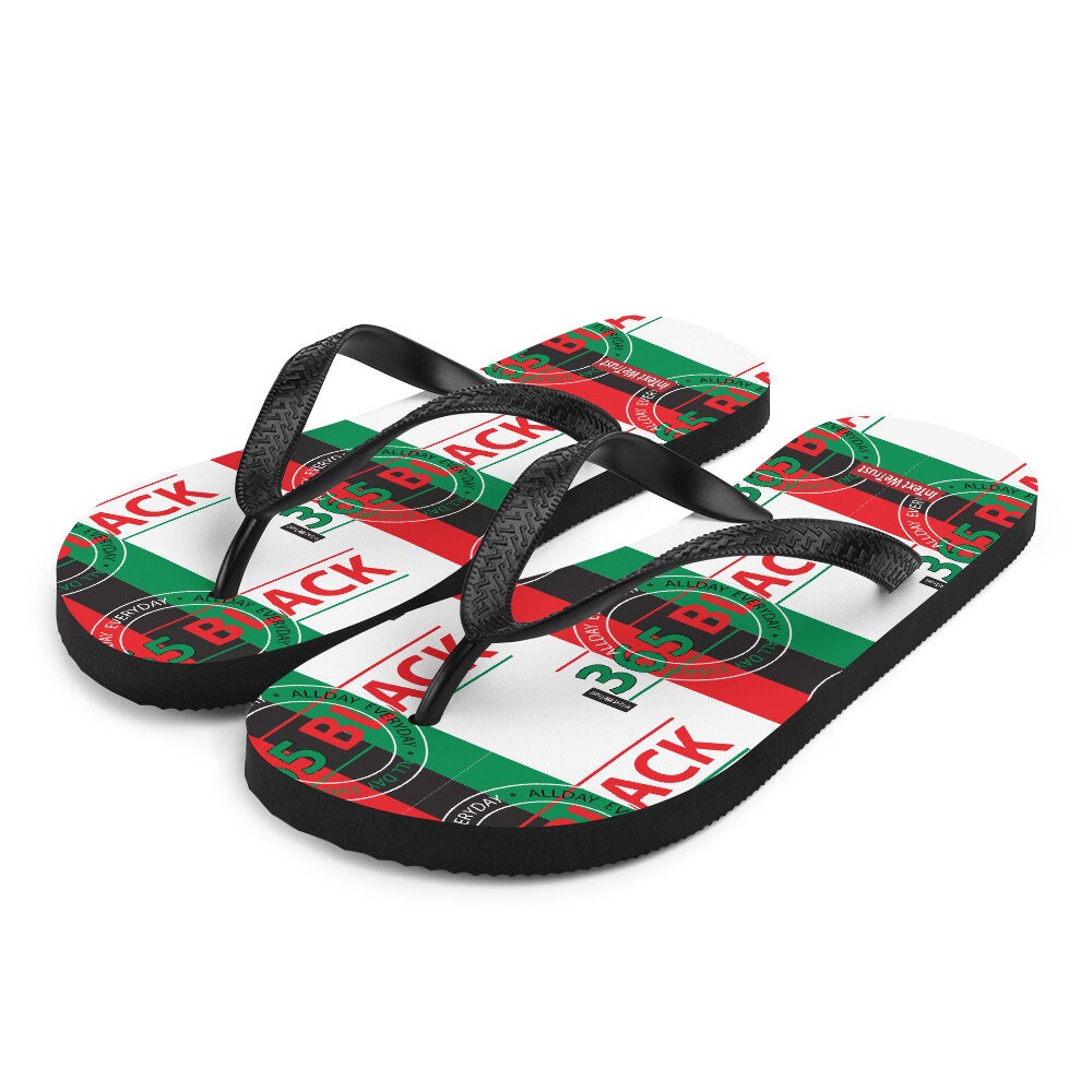 365 BLACK Flip-Flops