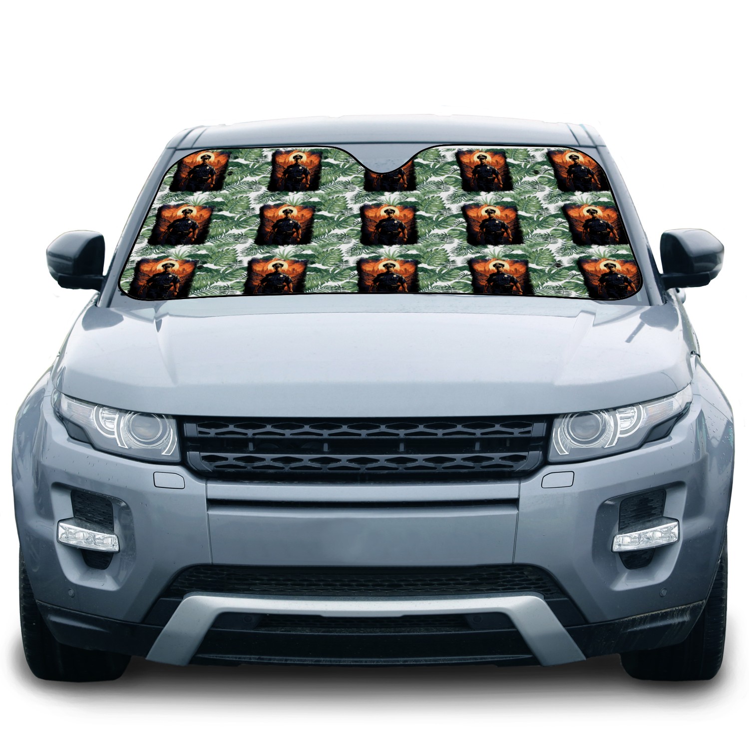 Police OfficerLaw Enforcement USA Patriotic Police Car Sun Shades