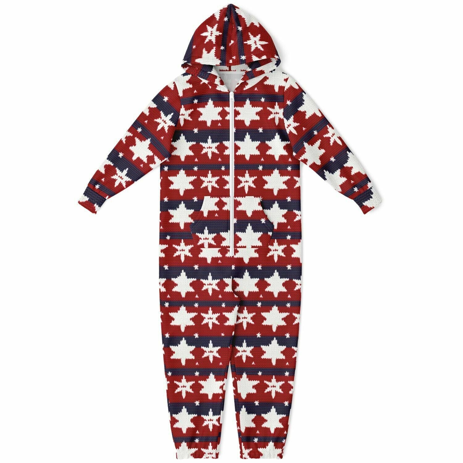 AmericanaHooded Jumpsuit | Adult Jumpsuit | Adult Onesie