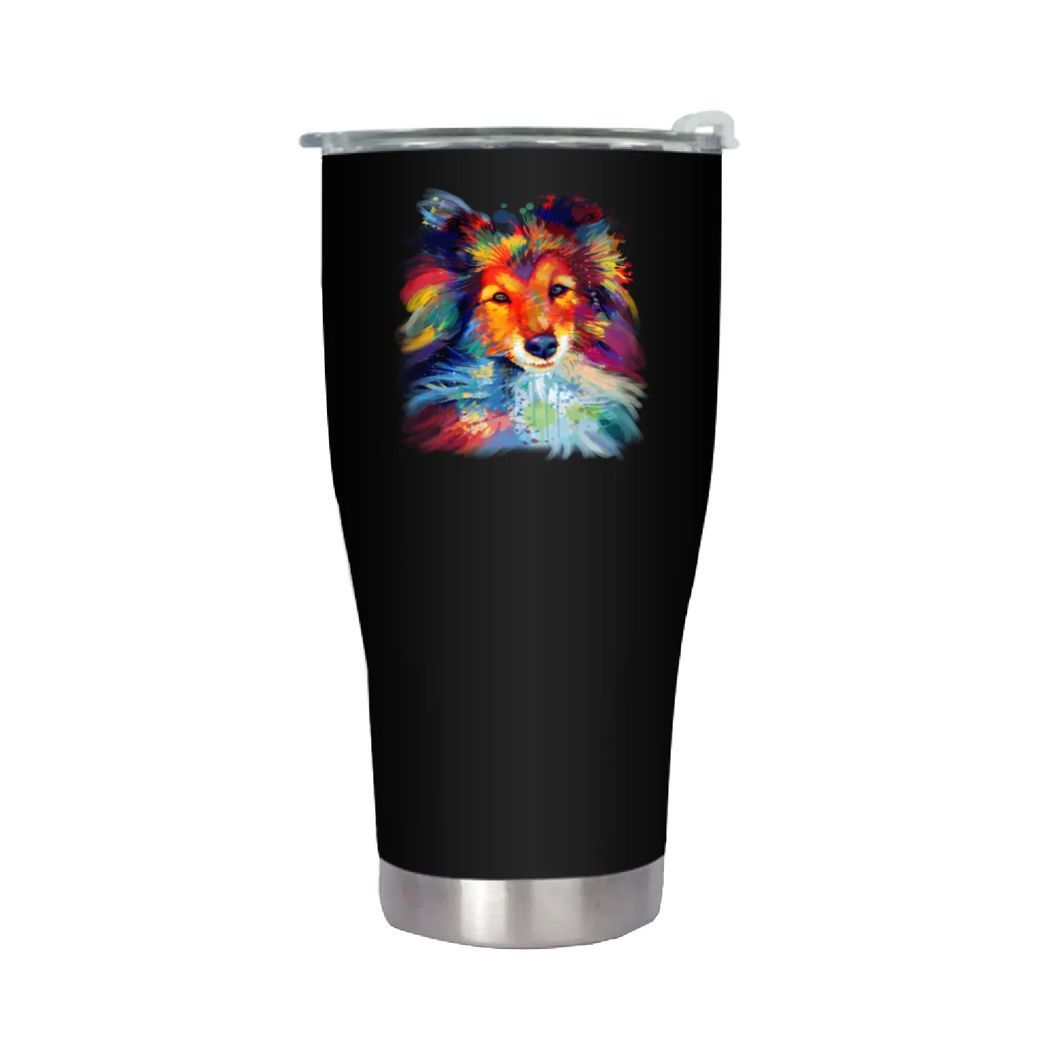 Sheltie Shetland Sheepdog For A Sheltie Mom Stainless Steel Tumblers