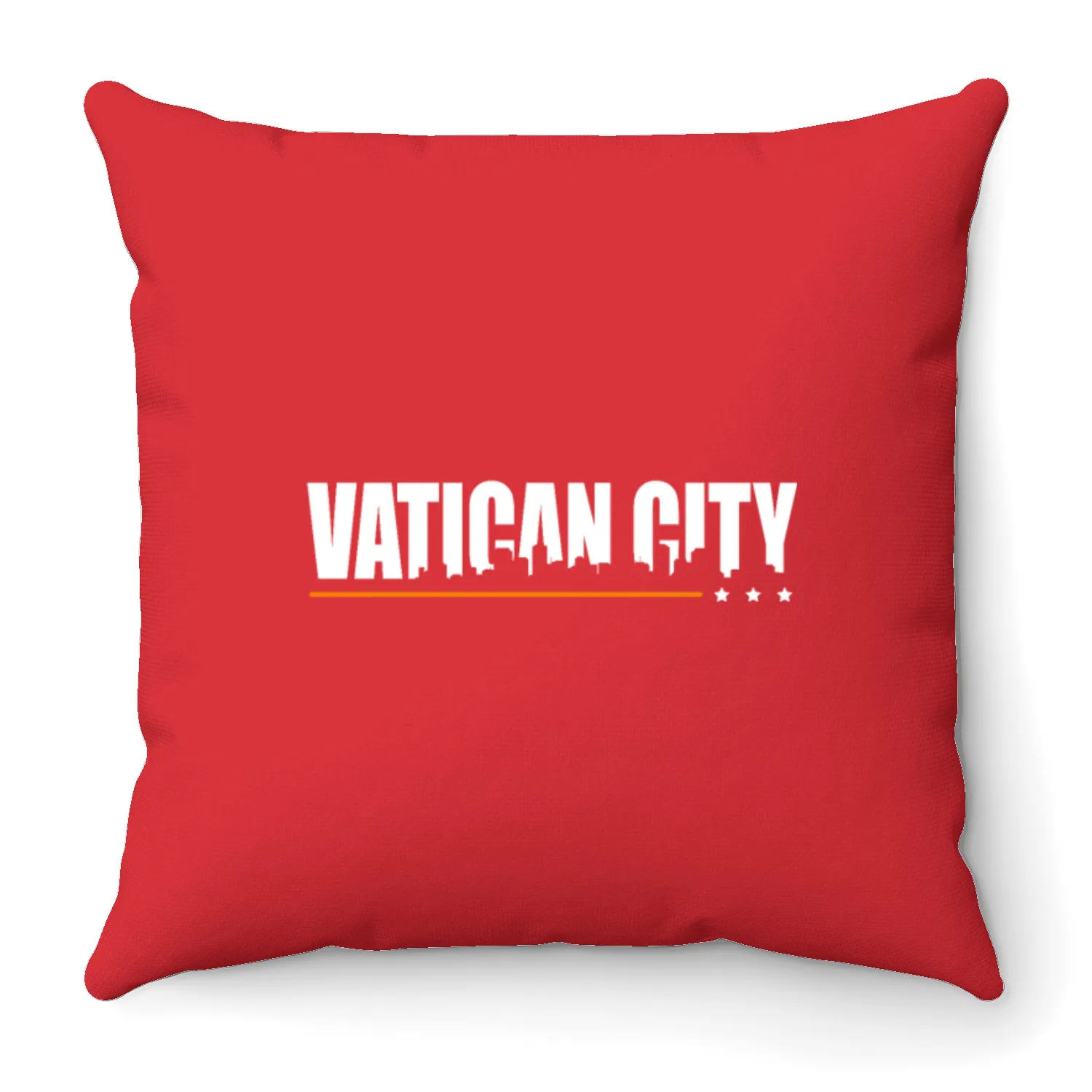 Urban Vatican City Design Throw Pillows