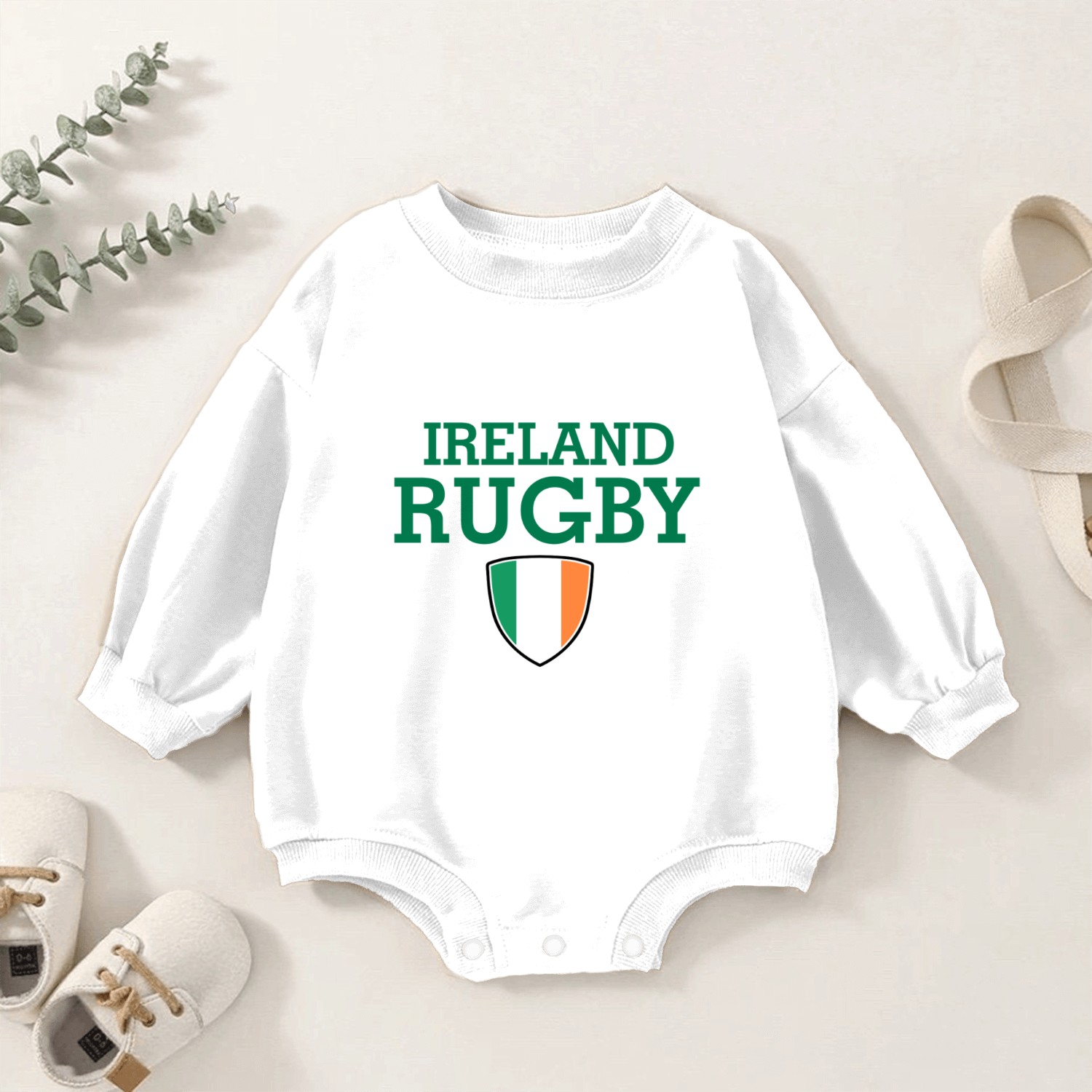 Ireland design Baby Romper Sweatshirts
