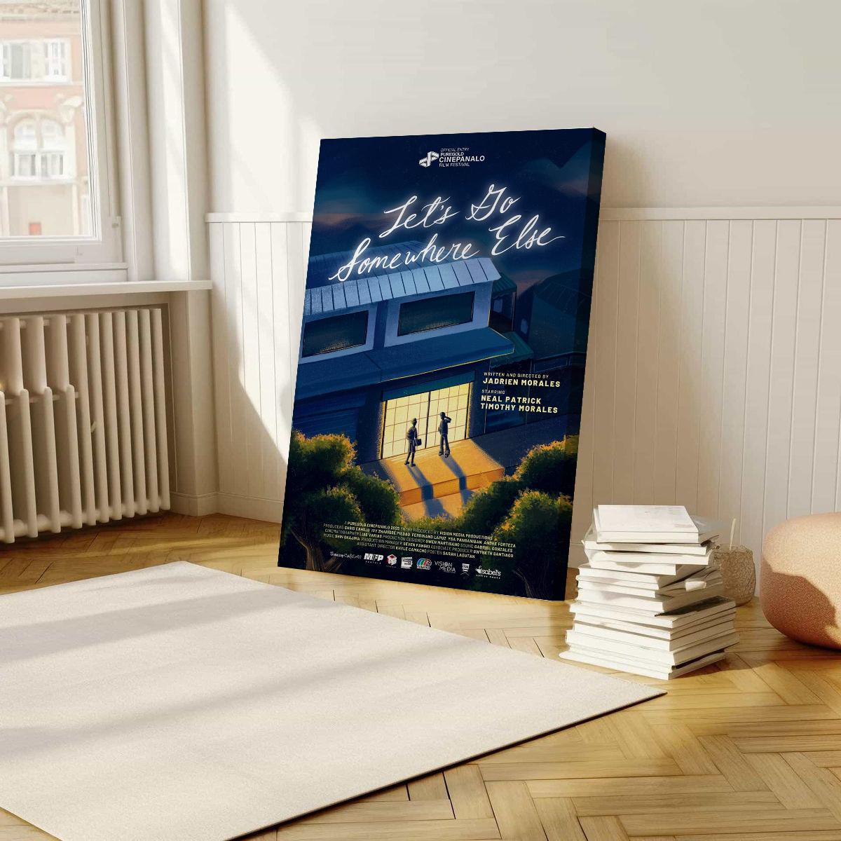 Let's Go Somewhere Else (2025) Movie Posters, Wrapped Poster, Wall Art, Room Decoration, Retro Aesthetics,Birthday Present