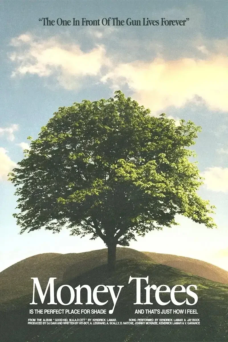 Kendrick Lamar ‘Money Trees’ Music Poster, Gift For Mother's Day, Father's Day