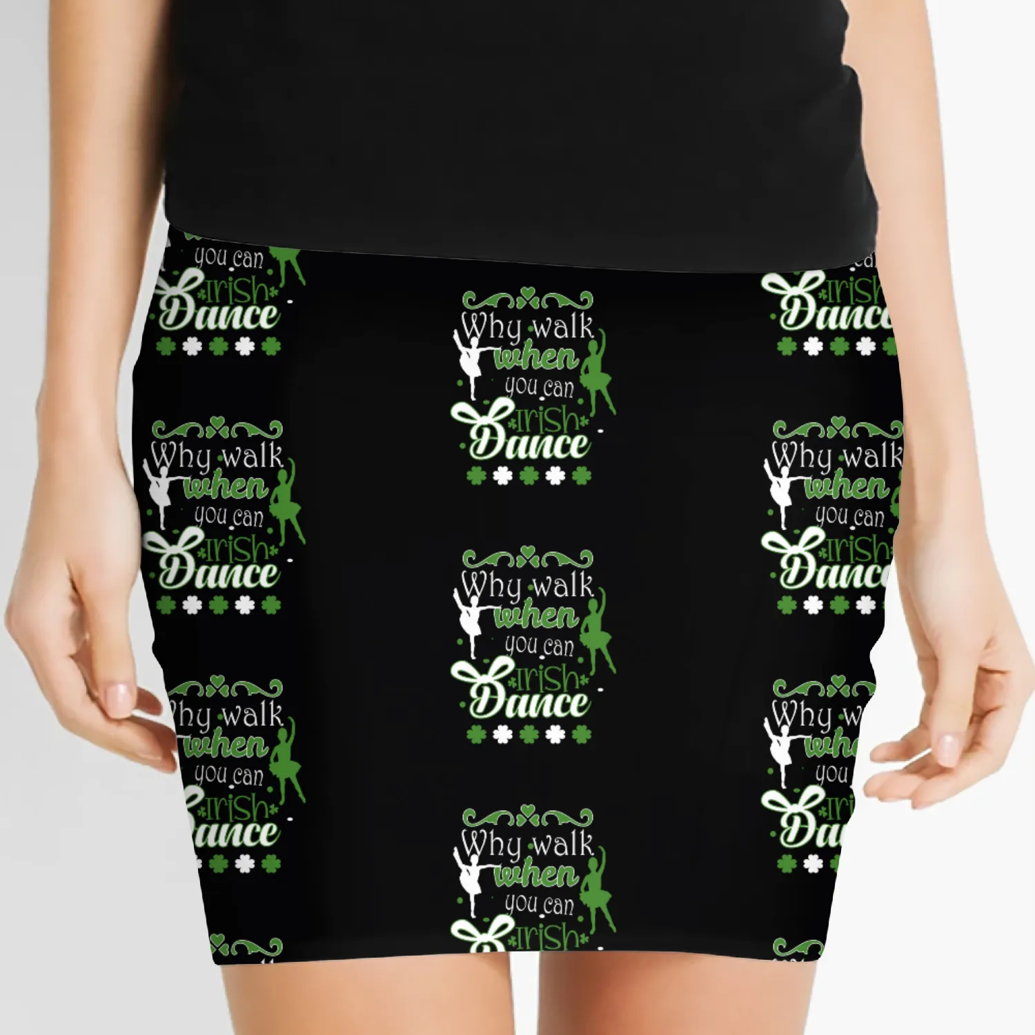 Irish Dancing Ireland Design for Irish dancers Women's Mini Skirts