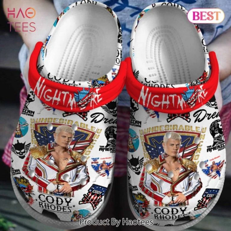 Cody Rhodes Wrestling Entertainment Clogs Shoes Comfortable