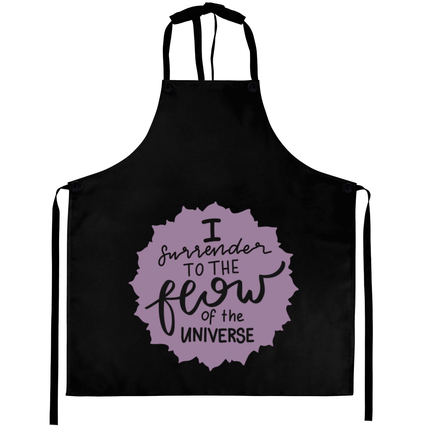 Crown Chakra Affirmation Aprons