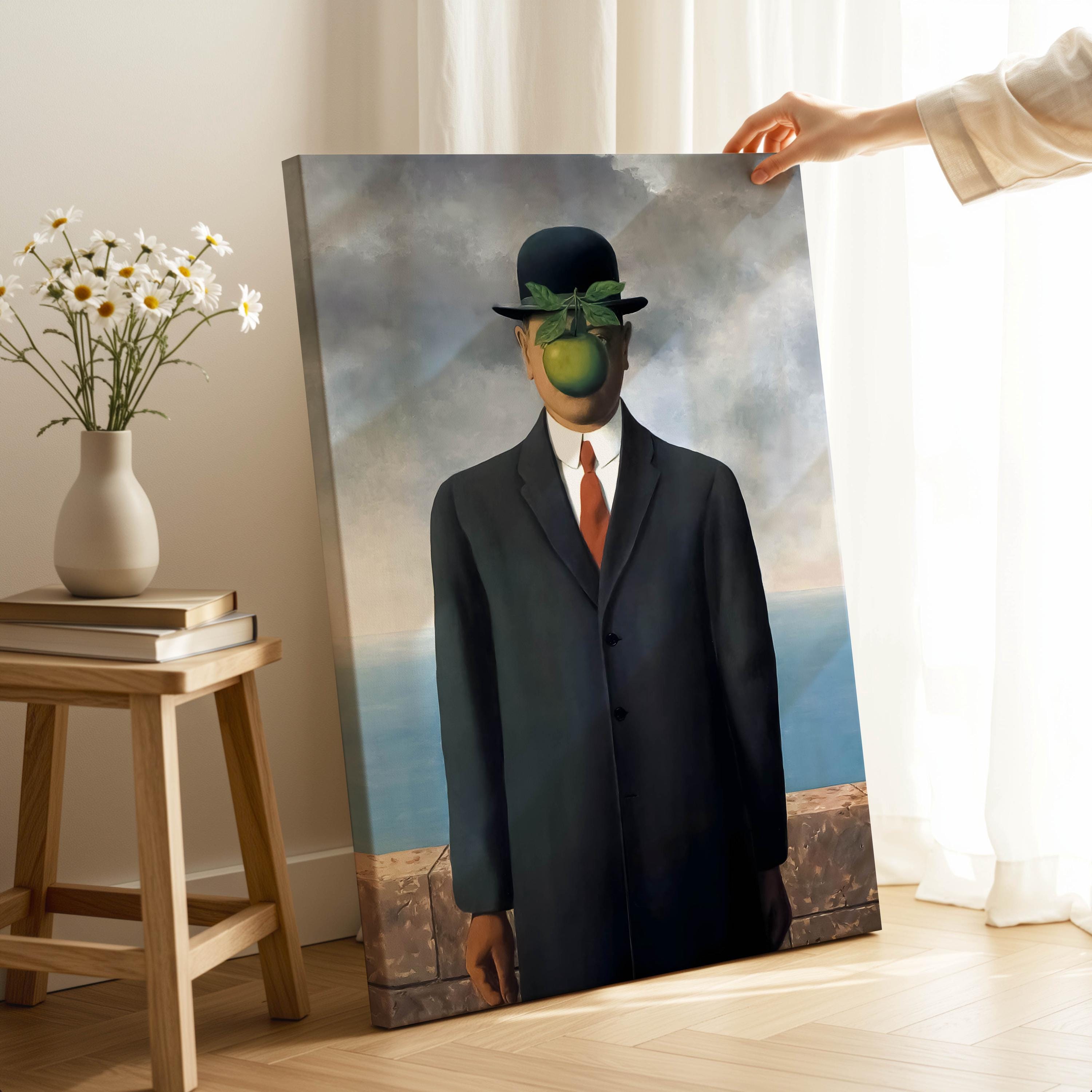 Ren Magritte The Son of Man Canvas Print Home & Living / Canvas Wall Art