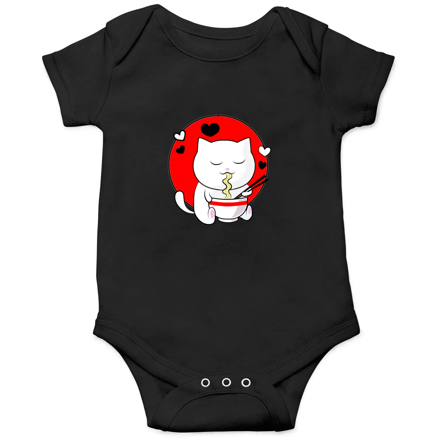 Kawaii Ramen Anime Cat Japanese Manga Onesies
