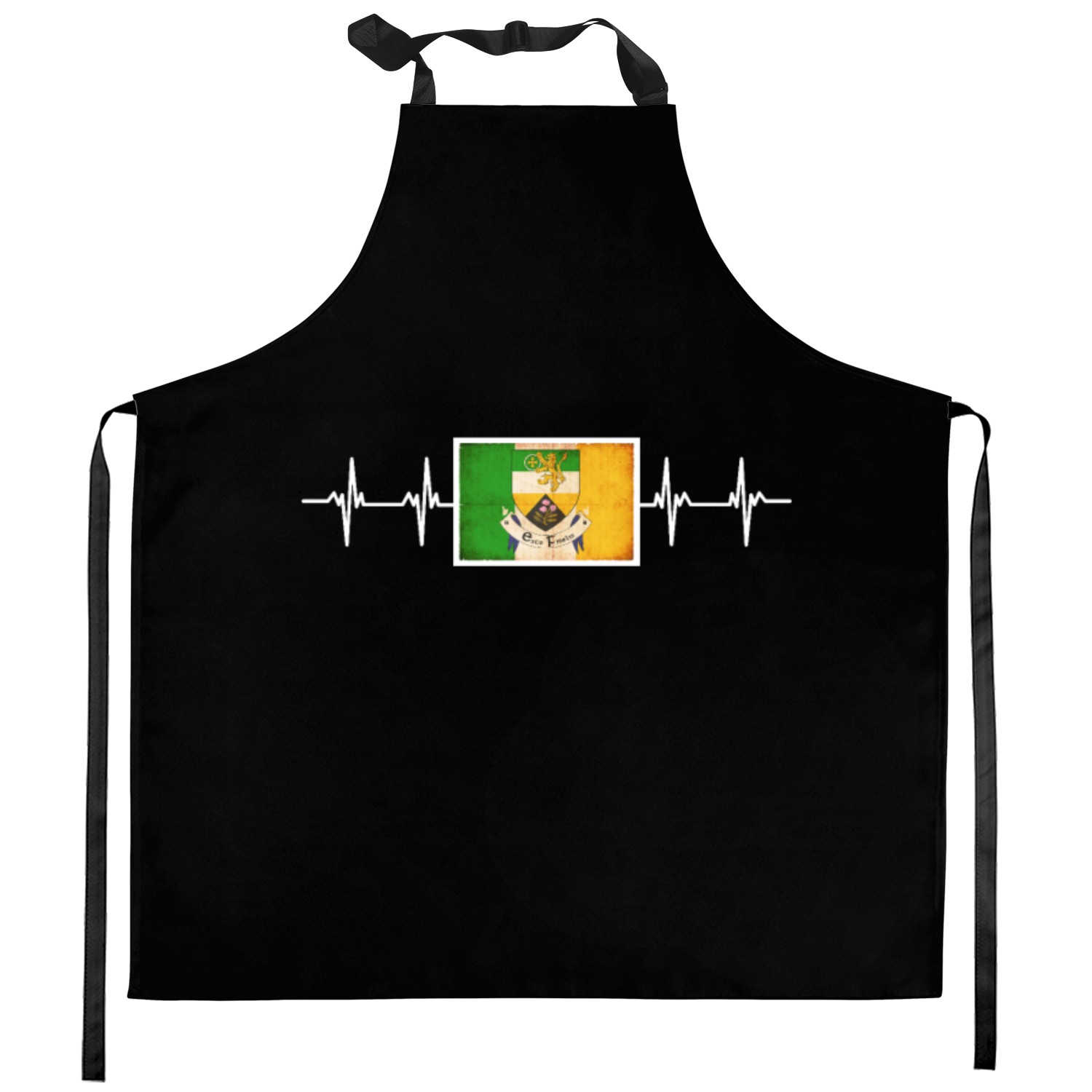 Irish Ireland Offaly Flag Kitchen Aprons