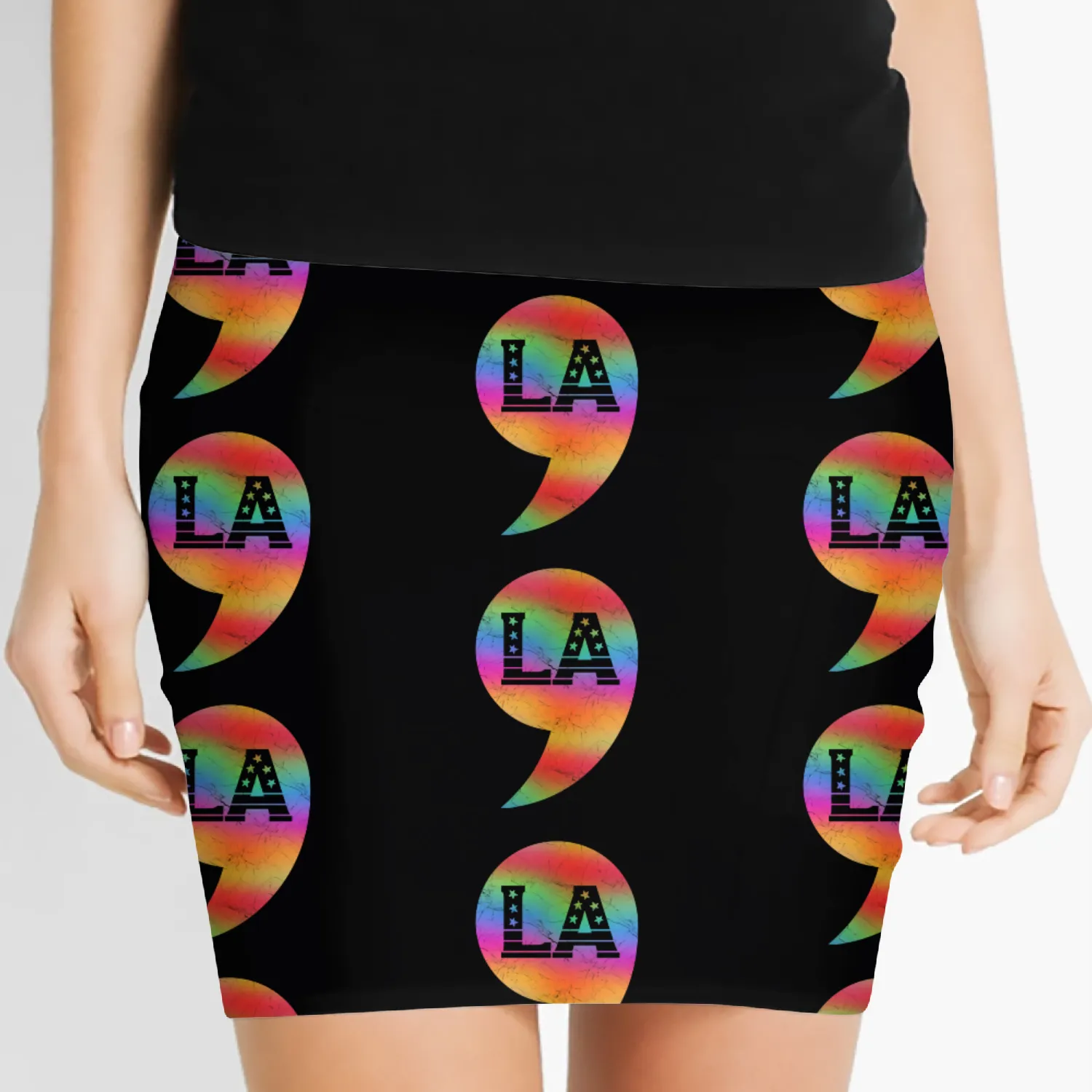 "comma-la" Kamala Harris for President 2024 Women's Mini Skirts