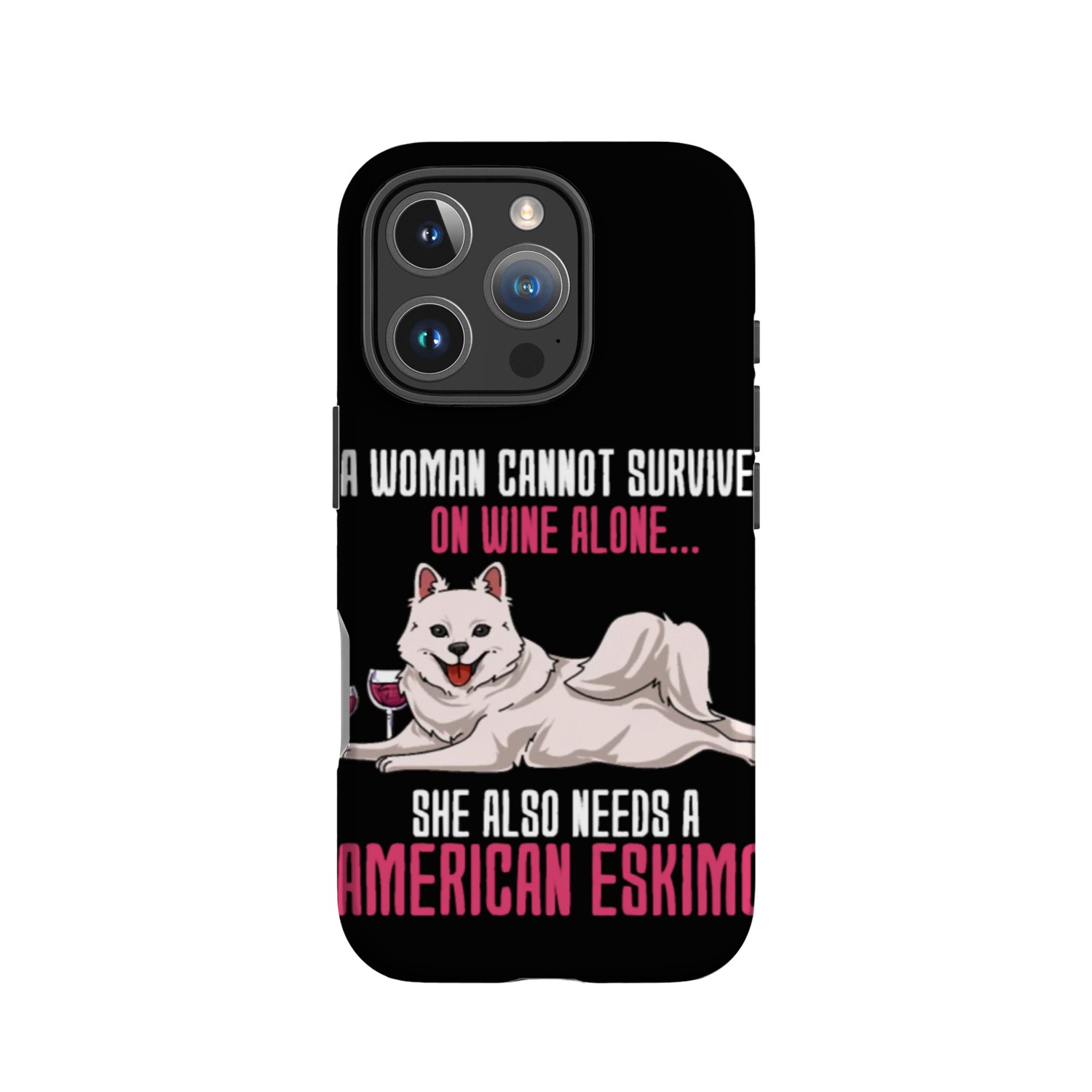 A Woman Cannot Survive On Wine Alone American Eski IPhone Cases