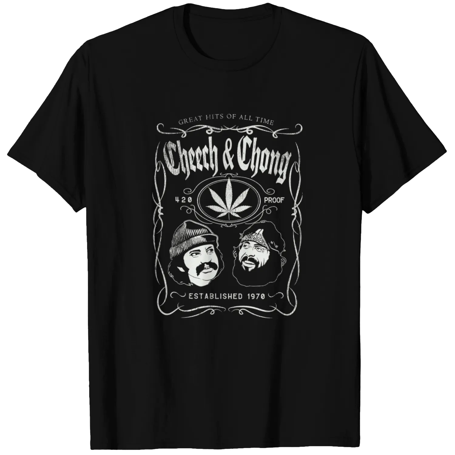 CHEECH & CHONG - Label T-Shirt