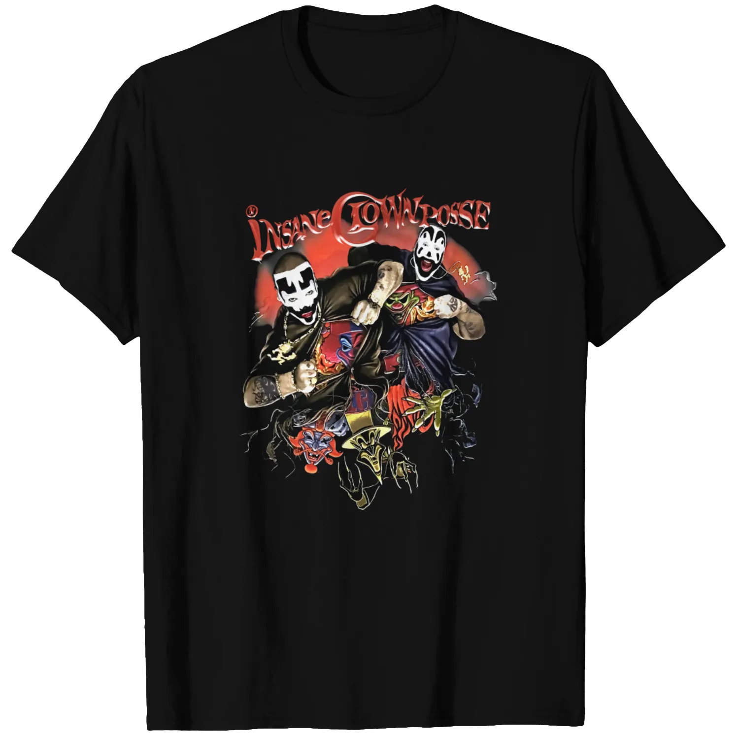 Vintage Insane Clown Posse ICP Shirt, American Duo Hip Hop Rappers