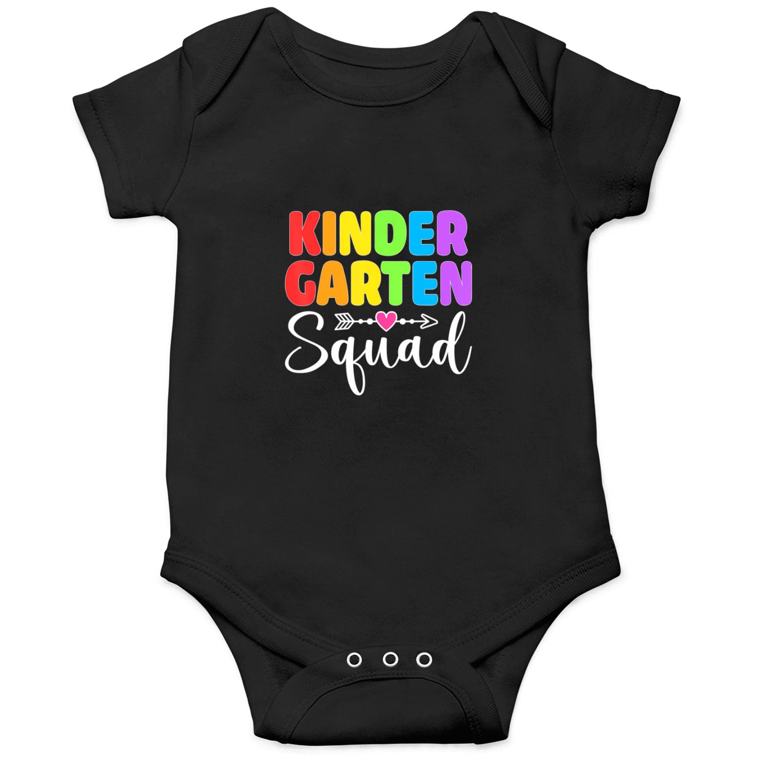 Kindergarten Squad Teacher Student Team Back To Sc Onesies