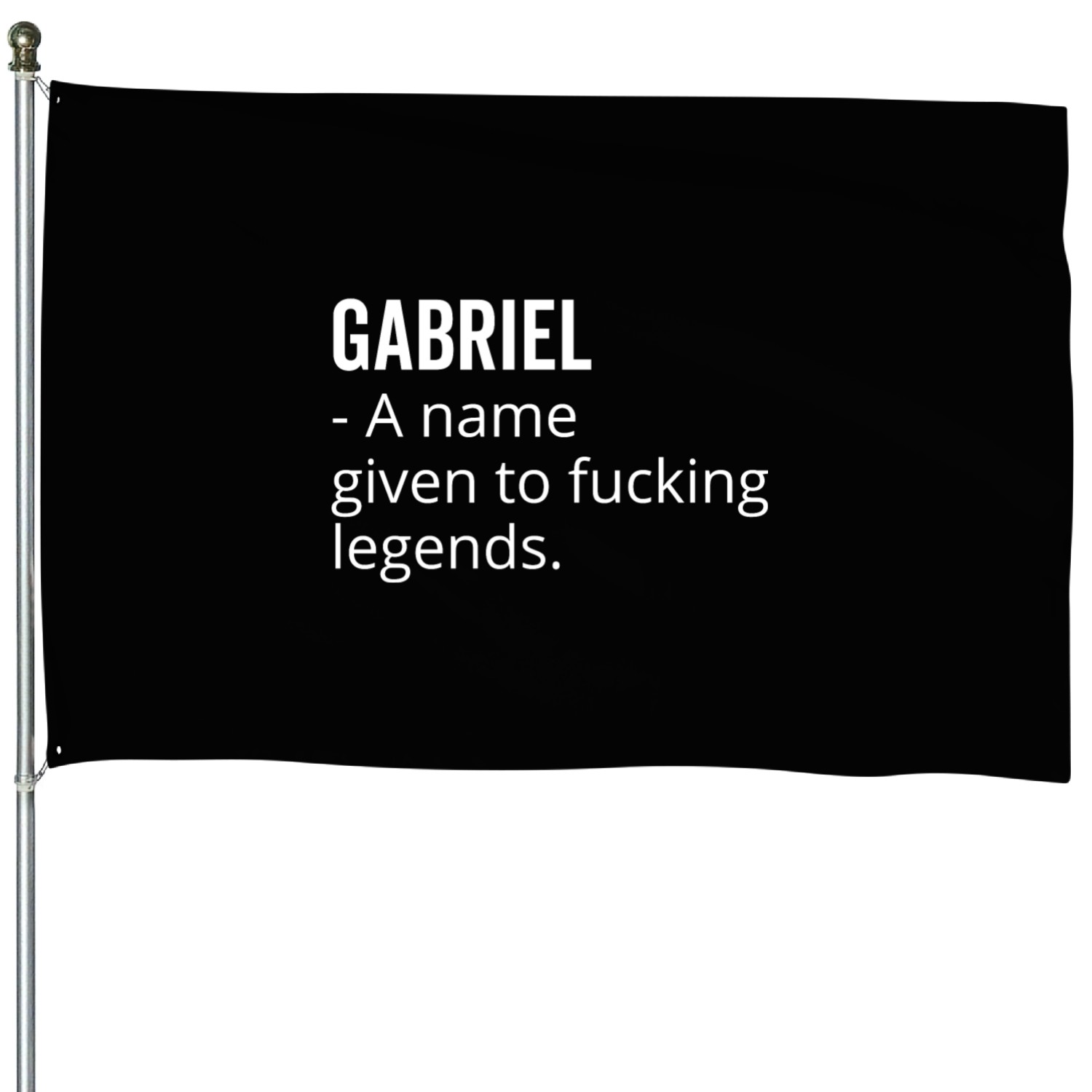 Gabriel a Name Given to Fucking Legends House Flags